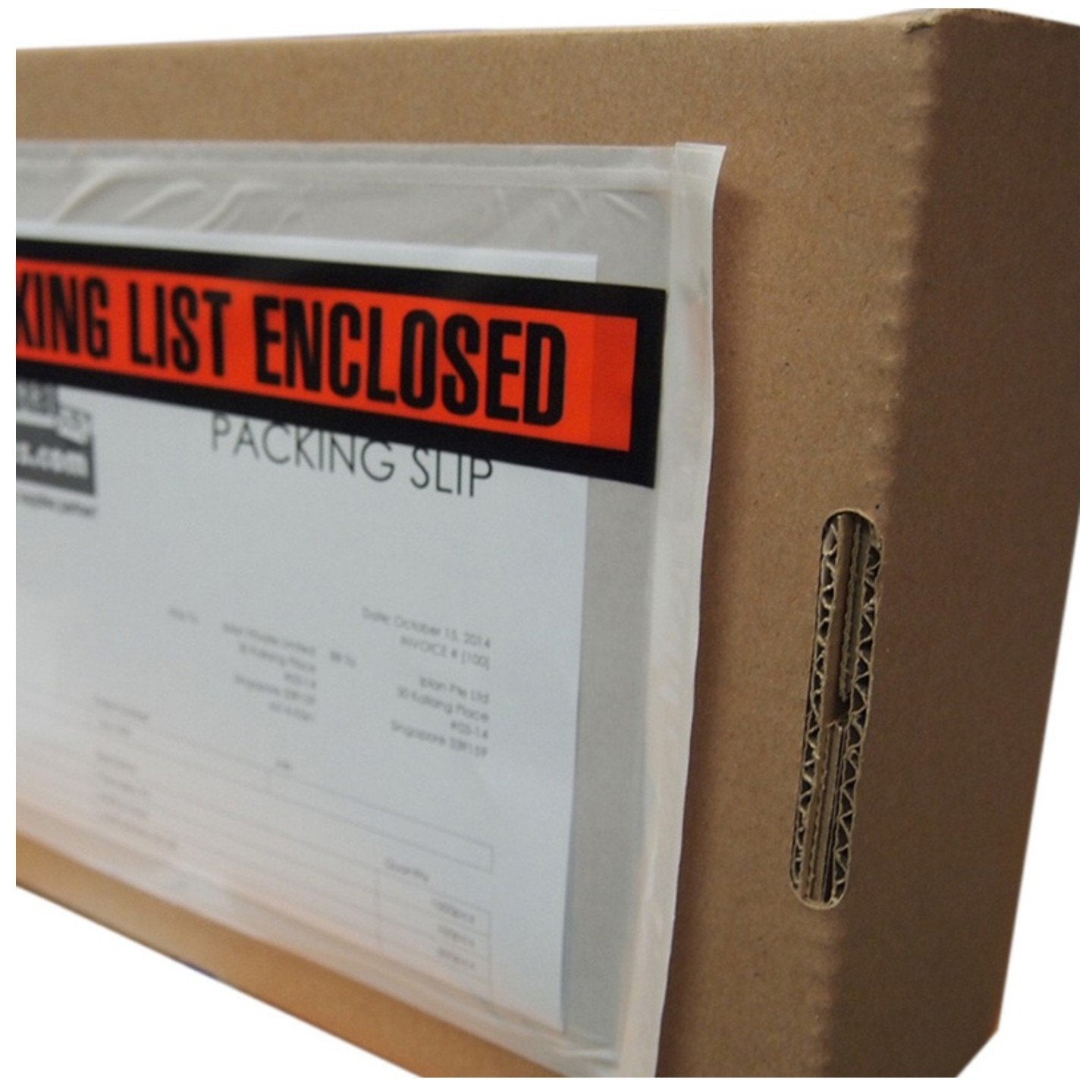 Sales4Less Packing List Envelopes 4.5"x5.5" Pouches Invoice Enclosed Adhesive Bags Pack of 1000, clear PL_1000PK