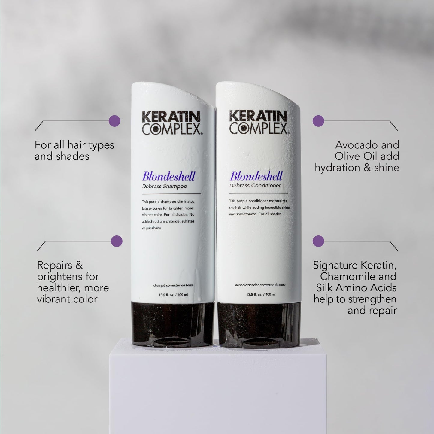 Keratin Complex Blondeshell Debrass Conditioner (33.8 oz.)