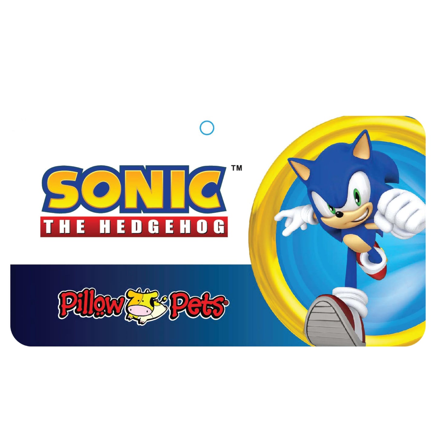 Pillow Pets SEGA Shadow The Hedgehog Soft Plush Folding Stuffed Animal and Kids Pillow – Official Sonic The Hedgehog Merchandise – 16 Inch Cuddly Toy for Travel, Bedtime, and Play