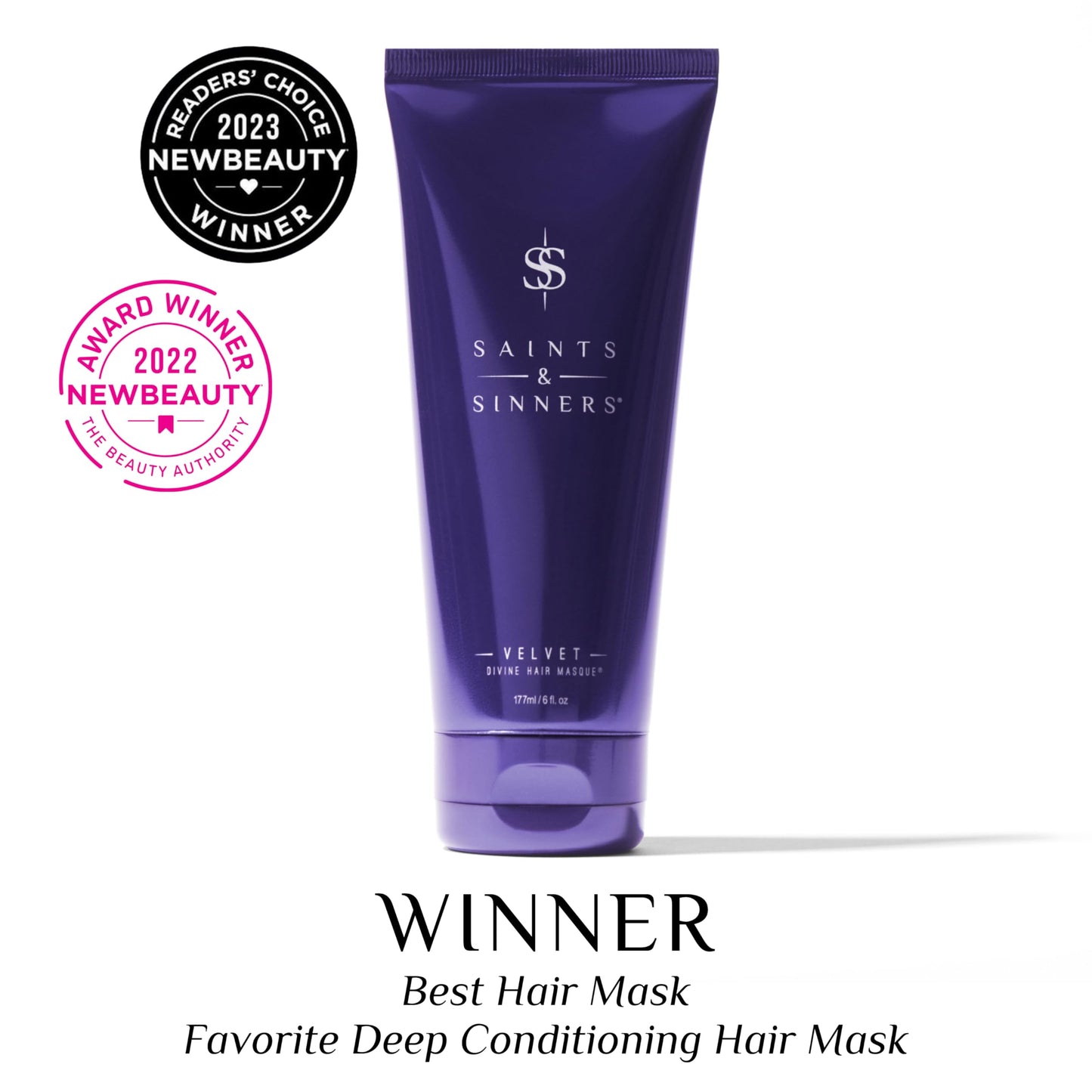 Saints & Sinners Award Winning Velvet Divine Hair Masque to Repair Dry, Damaged, Frizzy Hair