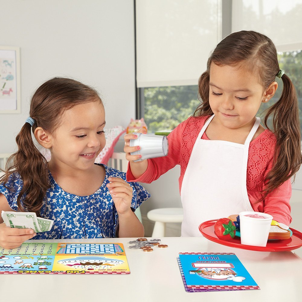 Learning Resources Serve It Up! Play Restaurant, 36 Pieces