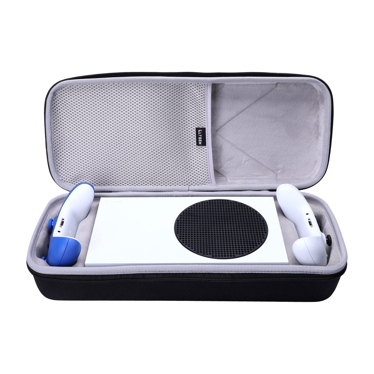 L LTGEM EVA Hard Case for Xbox Series S, Game Console and Xbox Wireless Controller - Travel Protective Carrying Storage Bag