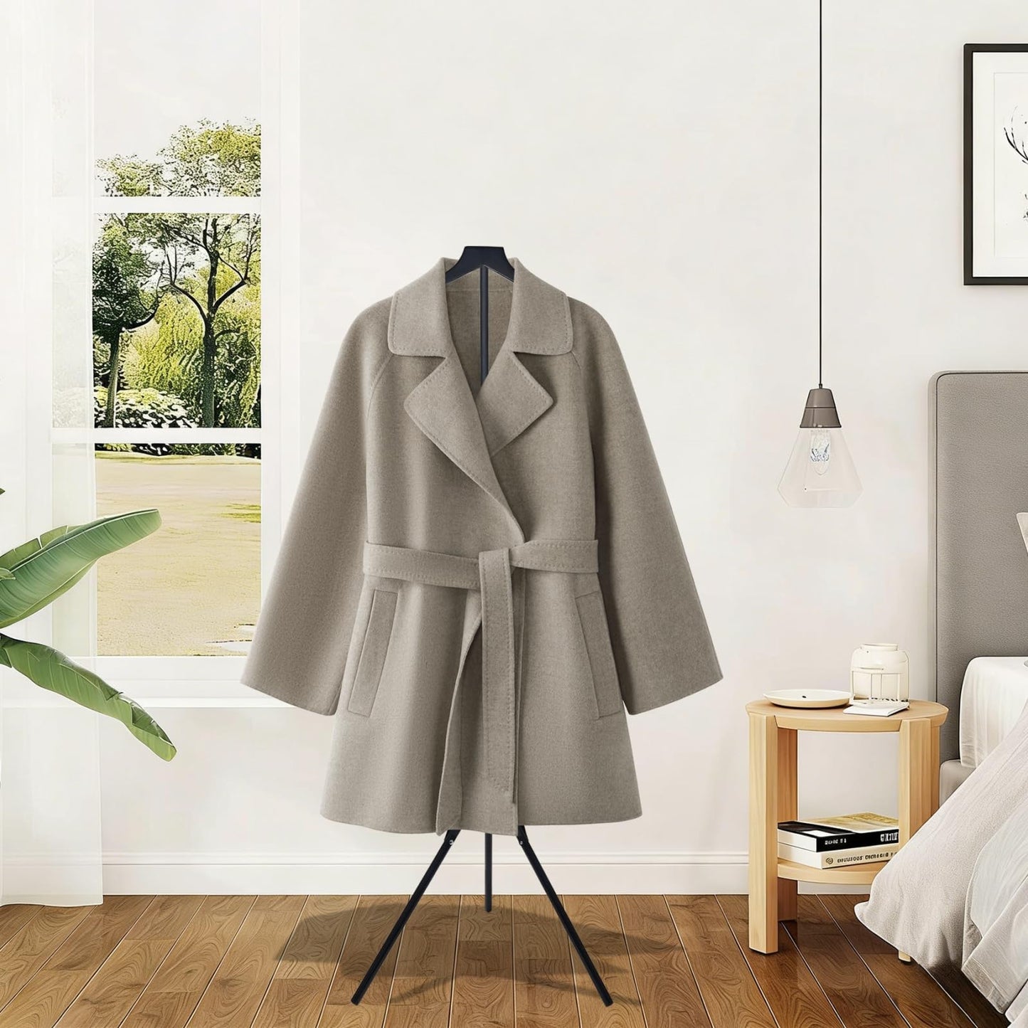 2 Pack Adjustable Shirt Display Stand 32-63 Inch, Foldable Metal Mannequin Torso Rack w Sturdy Tripod Base for Dress, Garment,Jacket Coat Portable Display for Retail Store,Vendors,Trade Shows,Home