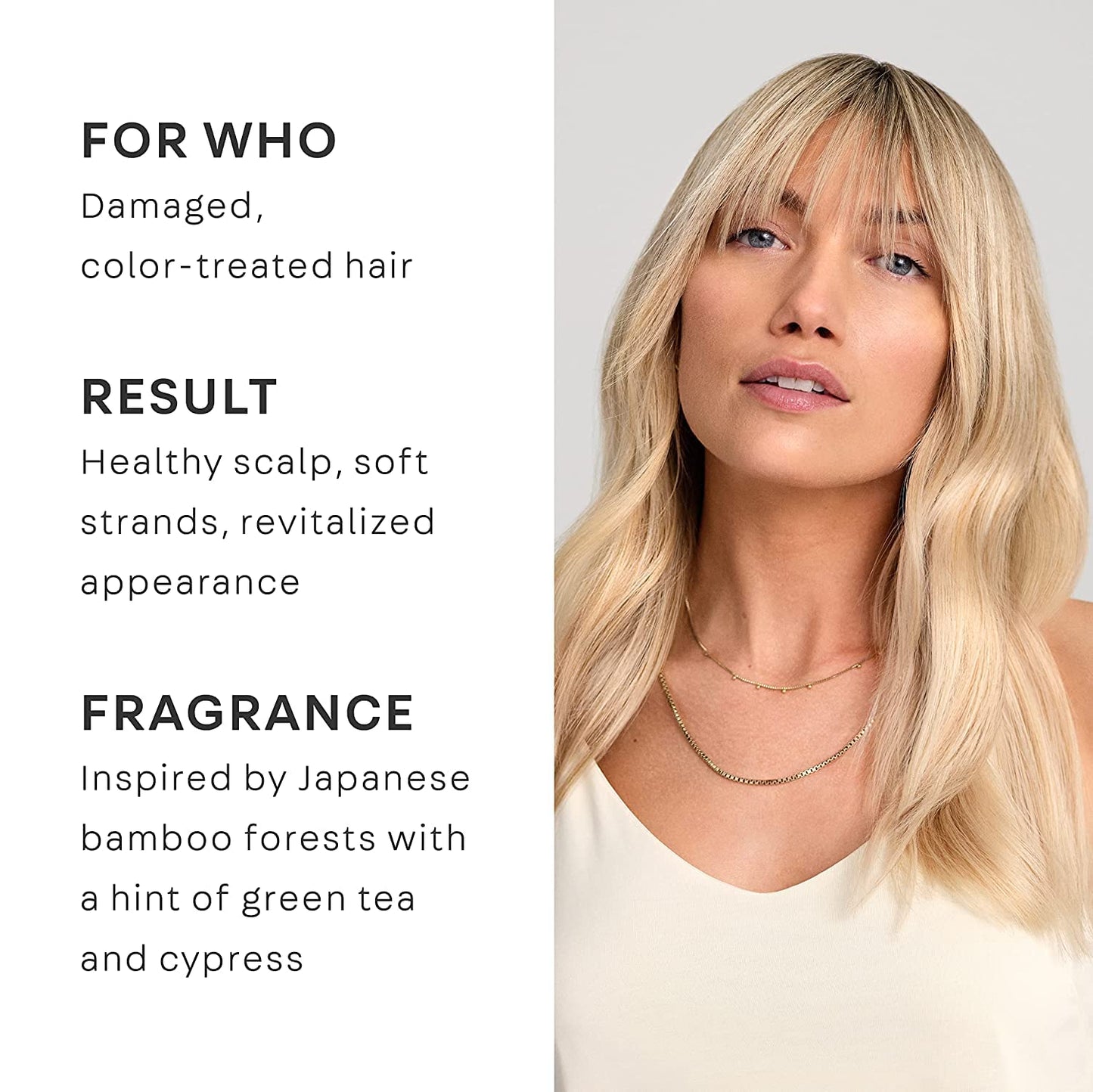 NATURELAB. TOKYO Perfect Repair Shampoo & Conditioner Duo: Replenish and Restore Damaged, Color Treated Hair and Strengthen New Hair I 11.5 FL OZ Each | $38 VALUE