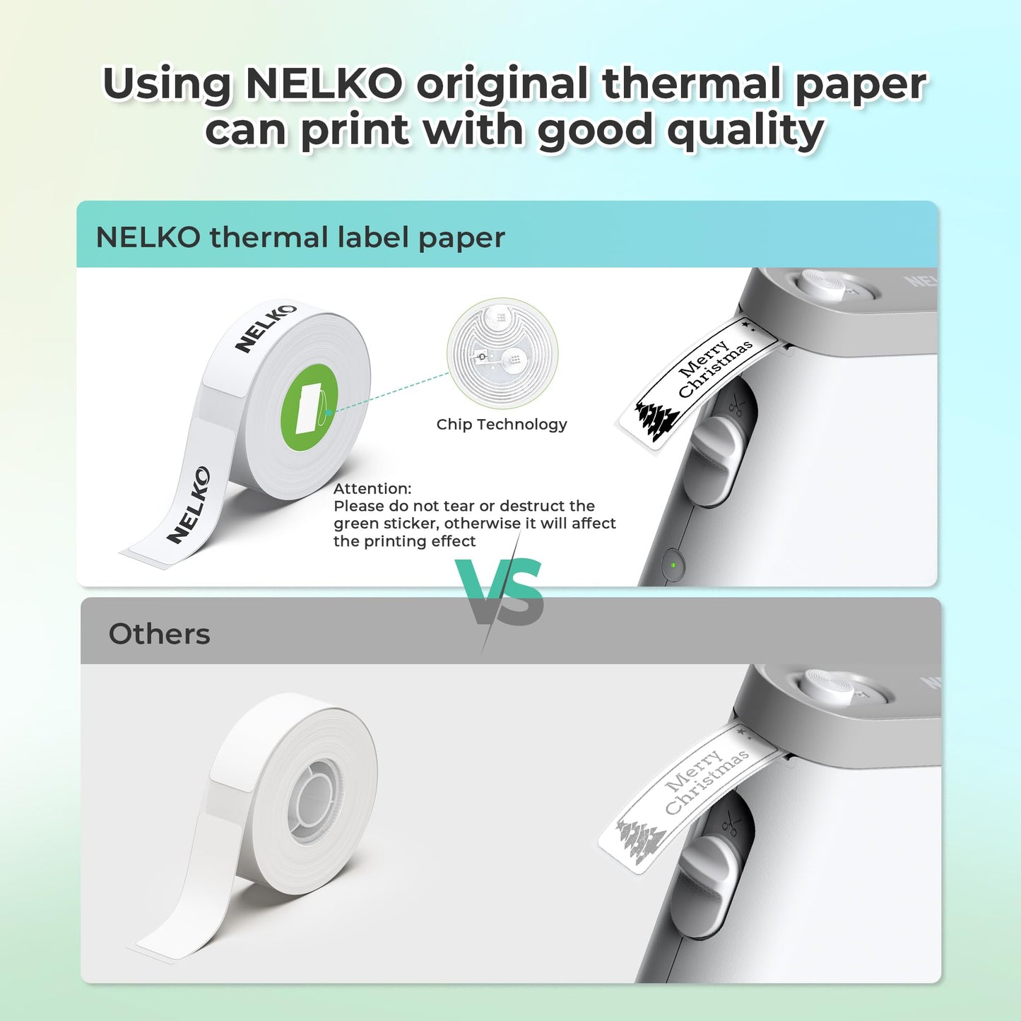 Nelko Label Maker Machine with Tape, P21 Bluetooth Label Printer with 3 Tapes & Case, Wireless Mini Label Makers with Multiple Templates Icon Font Custom for School Office Home, White