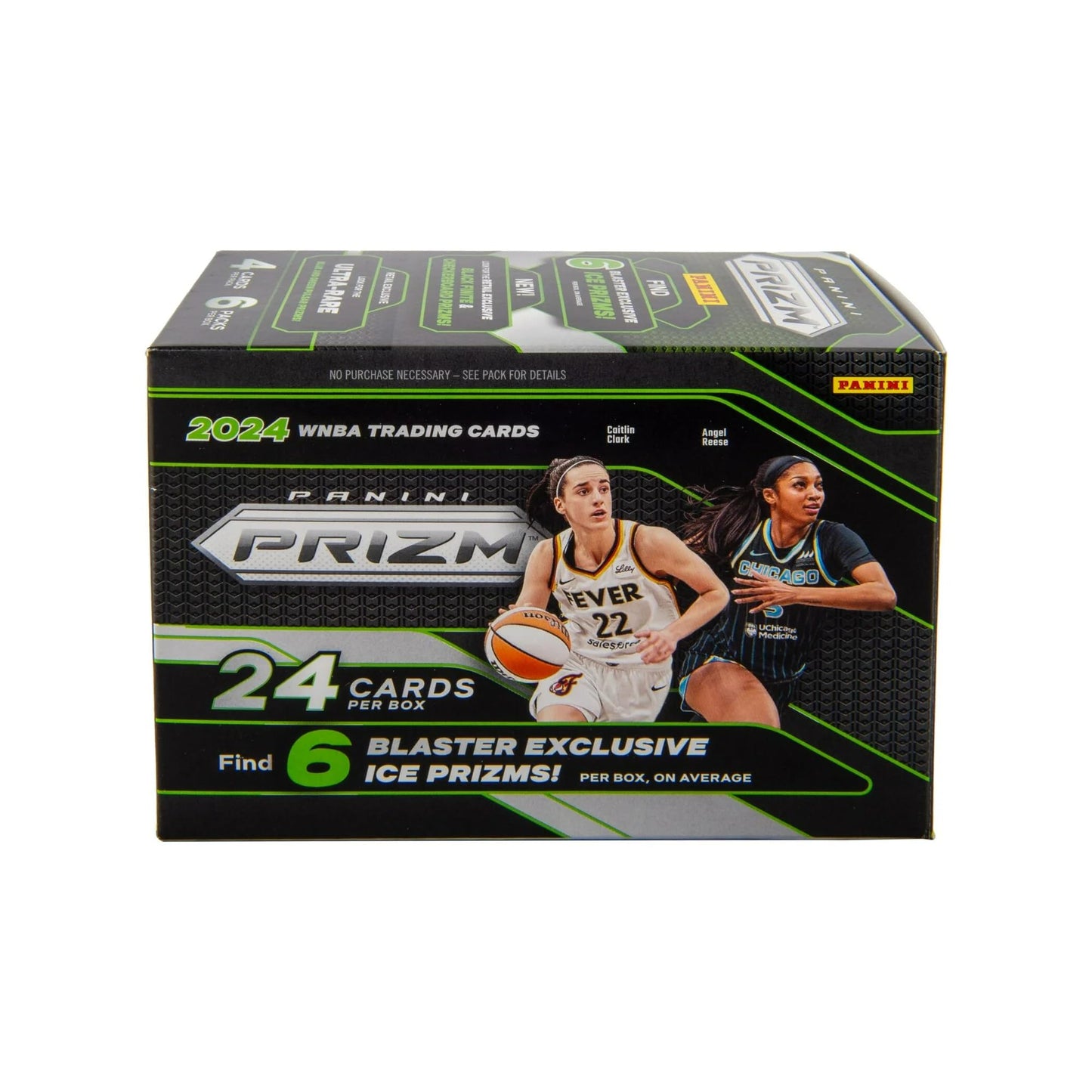 2024 Panini WNBA PRIZM Blaster Trading Card Box (6 Exclusive Ice Prizms)