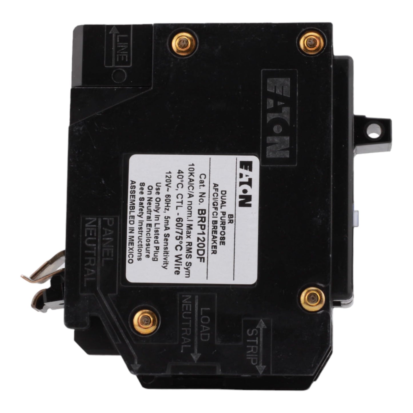 CUTLER HAMMER BRP120DF Circuit Breaker 1P 20A 120V-AC
