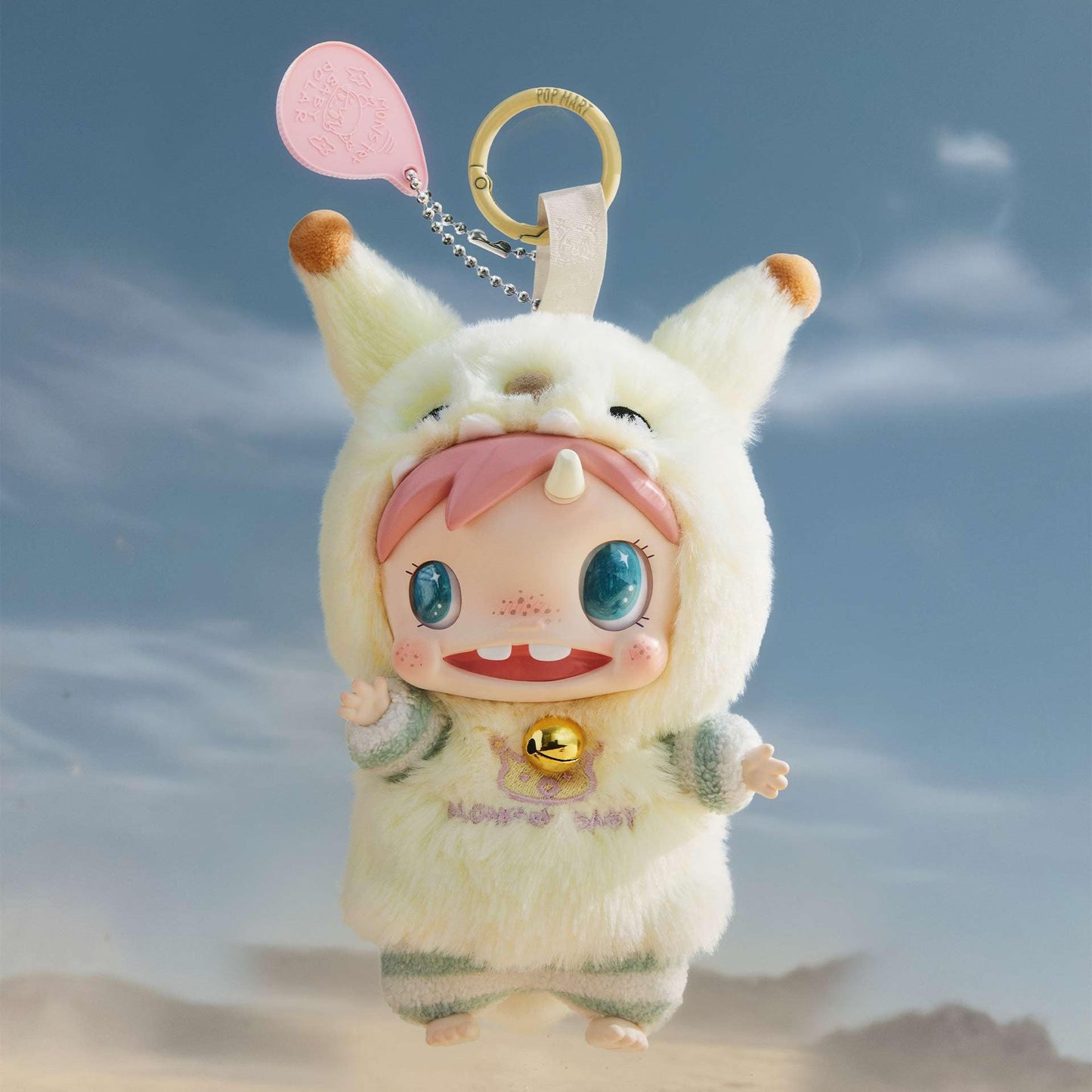 POP MART POLAR-Monster Baby Collection Series Plush Pendant Ver.1, Polar Blind Box Figures, Random Design Action Figures Collectible Toys for Home Decor, Holiday Anniversary Birthday Gifts, Single Box