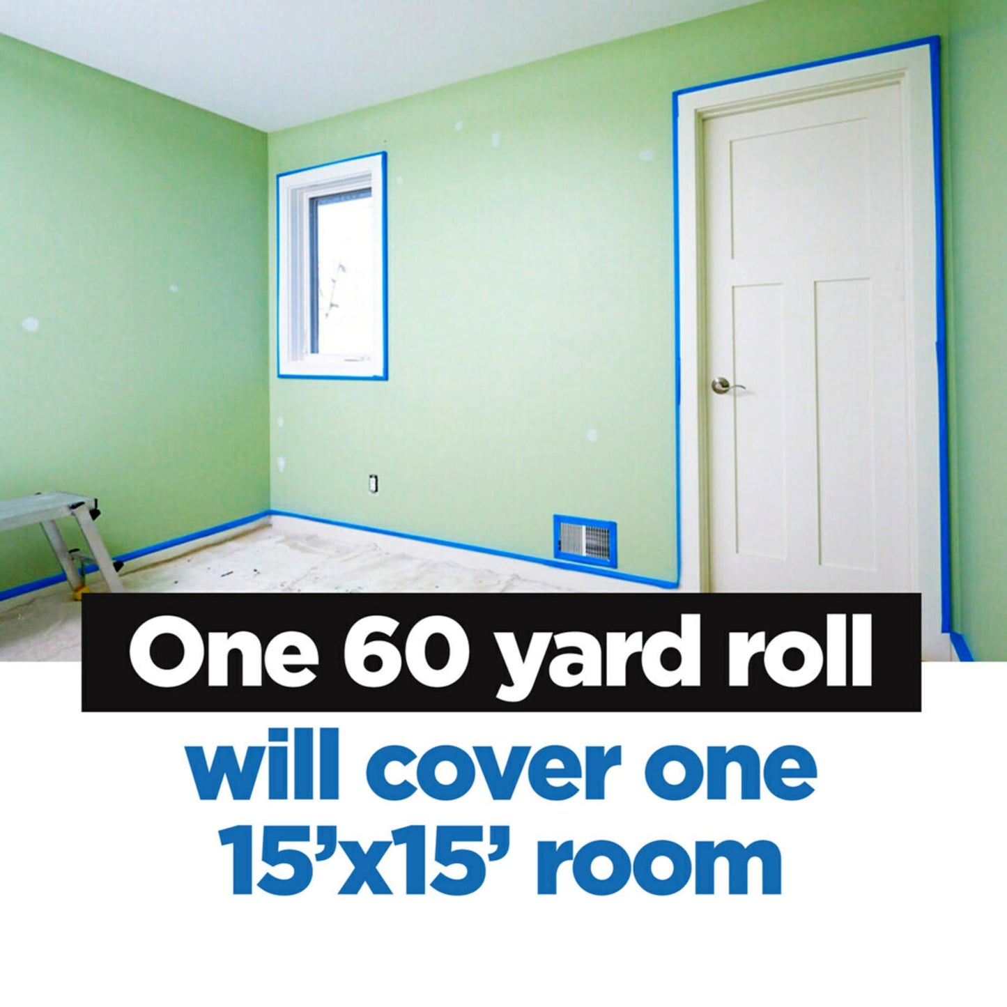 Scotch Painter's Tape Original Multi-Surface Painter's Tape, 1.41 Inches x 60 Yards, 8 Rolls, Blue, Tape Protects Surfaces and Removes Easily, Multi-Surface Painting Tape for Indoor and Outdoor Use