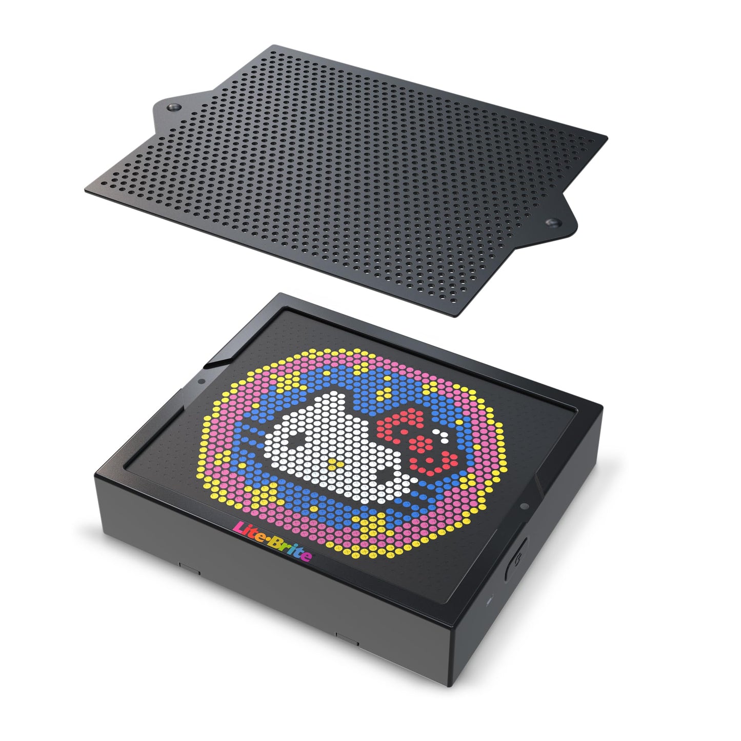 Lite-Brite Super Bright HD, Hello Kitty Edition - Create Art with Light, Enhances Creativity, Gift for Girls and Boys Ages 6+