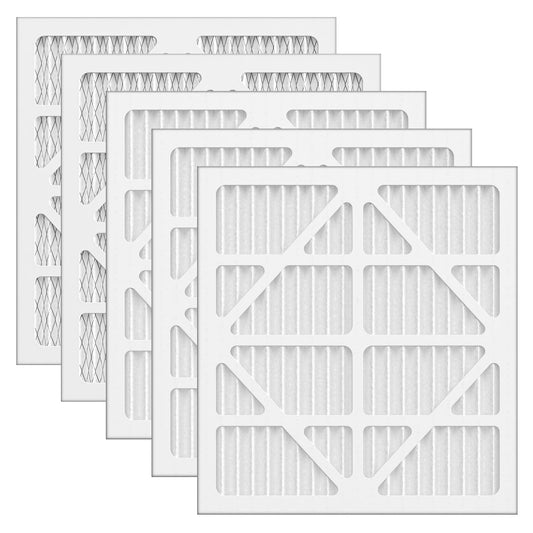5 Pack MERV-10 Filter Replacement, Compatible with AlorAir CleanShield HEPA 550 and Abestorm HEPA 550 Air Scrubber Only – Not for Other 550 Models, Filter Size 14.8"L x 13.7"W x 0.8"H