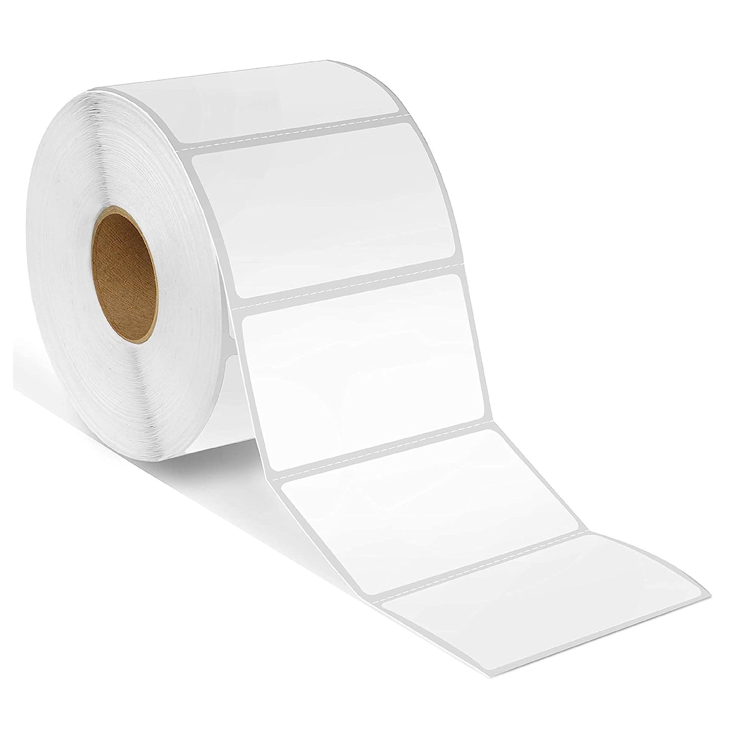 Spartan Industrial - 2.25" X 1.25" Direct Thermal Labels (10000 Count, 10 Rolls) UPC Barcode Stickers, SKU Labels, Address and Mailing - Compatible with Zebra and Rollo Printers
