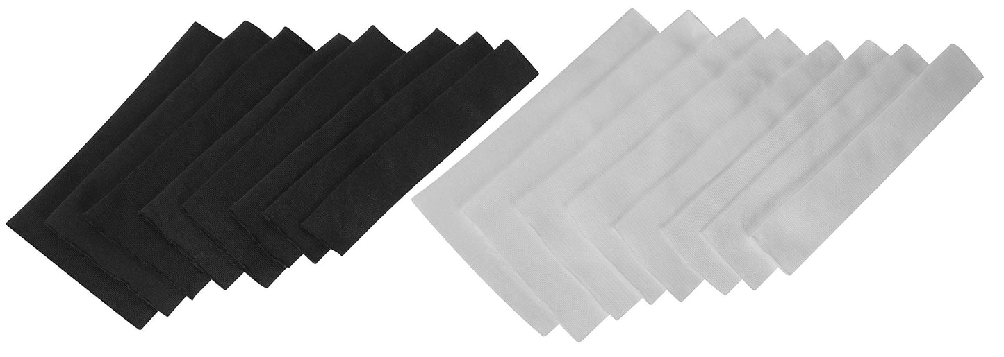 MUELLER Sports Medicine Tubular Knit Compression Bandage, Compression Sleeve Support for Men and Women, Cut-to-Fit, Machine Washable, Black, 3.5-Inches Wide