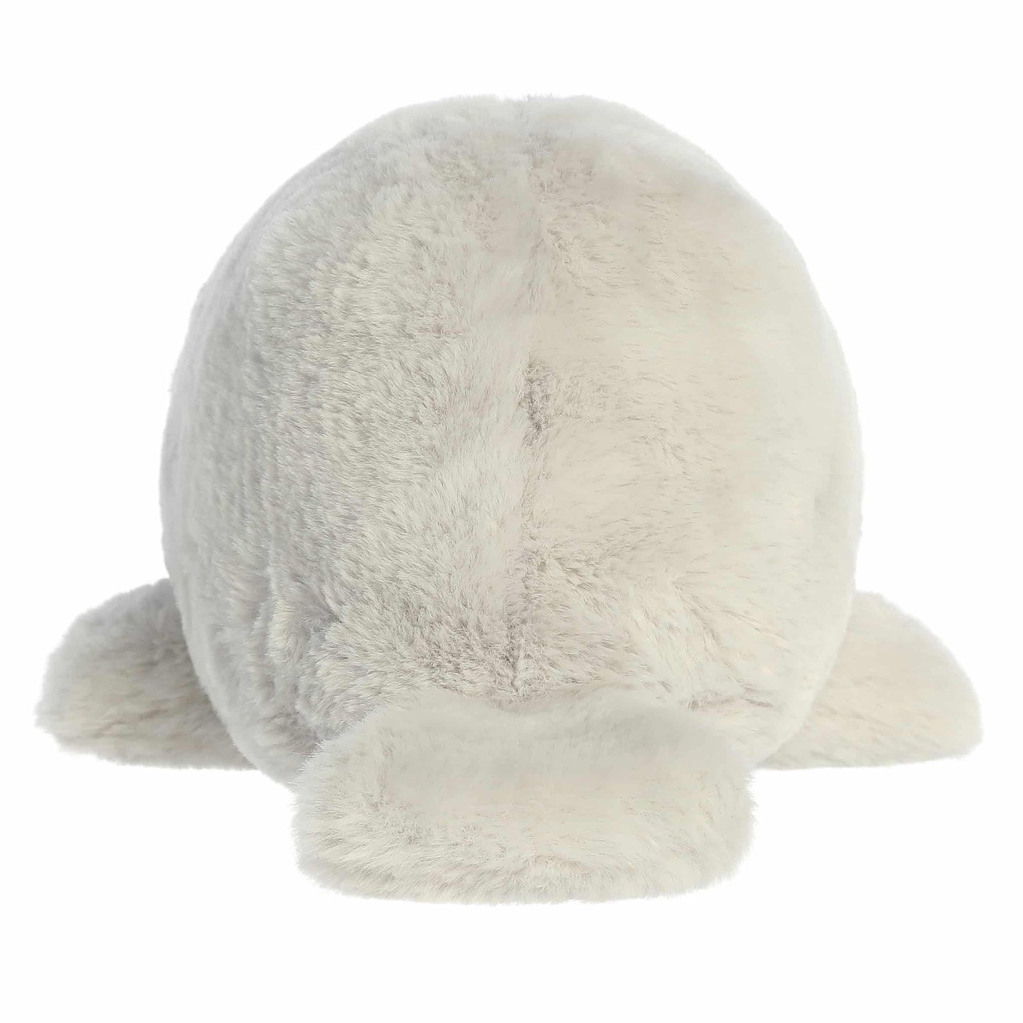 Aurora® Adorable Spudsters™ Mumbles Manatee™ Stuffed Animal - Round Shape Makes for Comforting Cuddles - Perfect for Kids All Ages and Animal Loving Adults - Gray 11.5 Inches