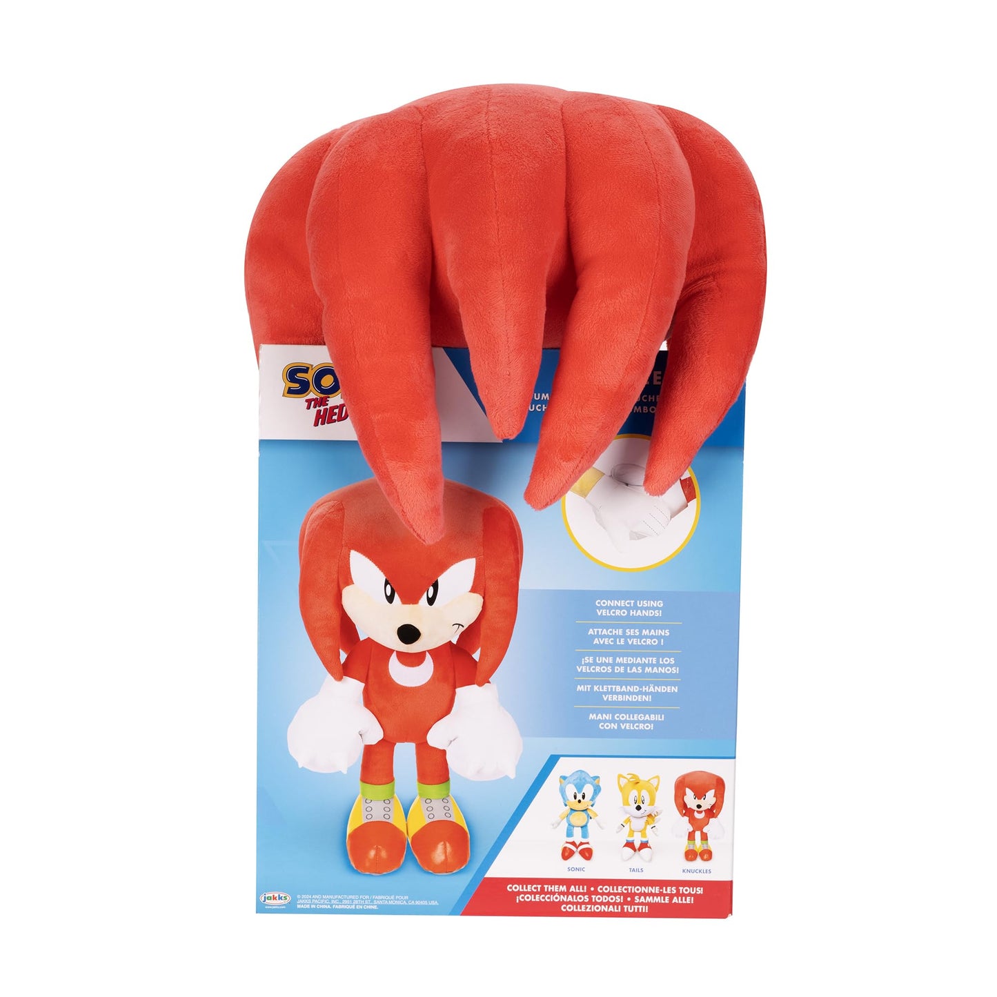 Sonic The Hedgehog Jumbo Plush Knuckles