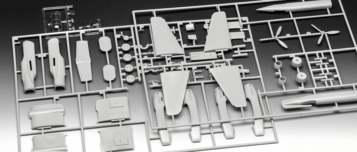 Revell 03798 Arado AR-240 1:72 Scale Unbuilt/Unpainted Plastic Model Kit