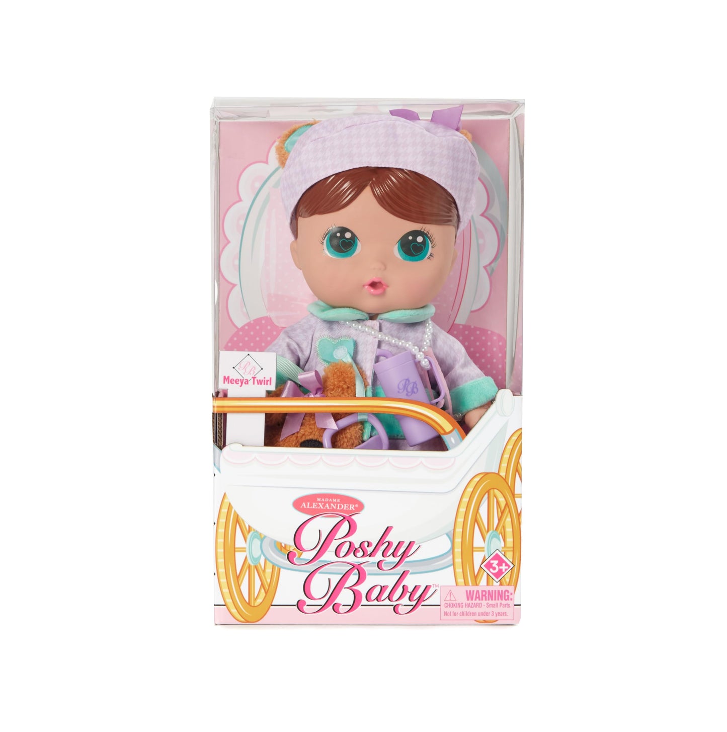 Madame Alexander 12-inch Poshy Baby™ Fashion Doll, Meeya Twirl
