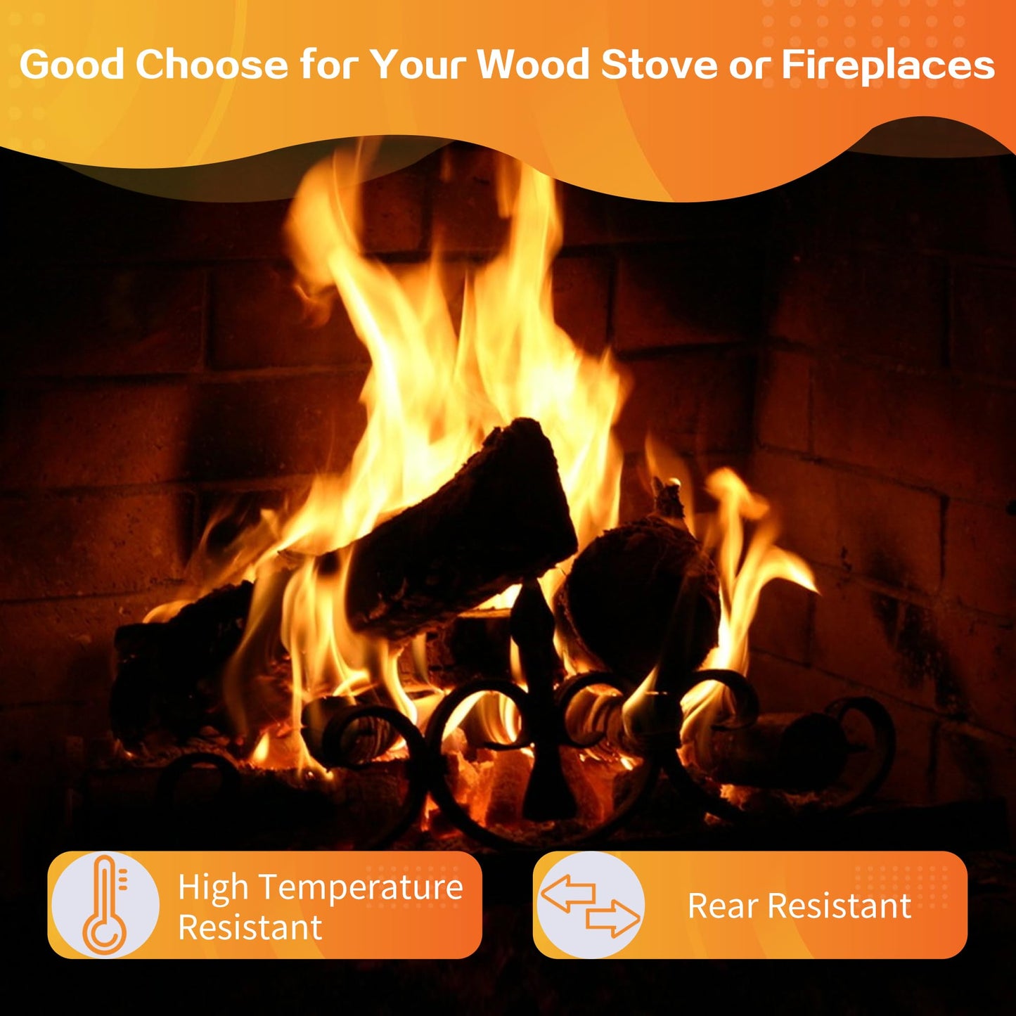 12PCS Woodstove Firebricks, Fire Bricks, Size 9" X 4-1/2" X 1-1/4", Fire Bricks for Wood Stove, Fireplaces, Brick Fireplace