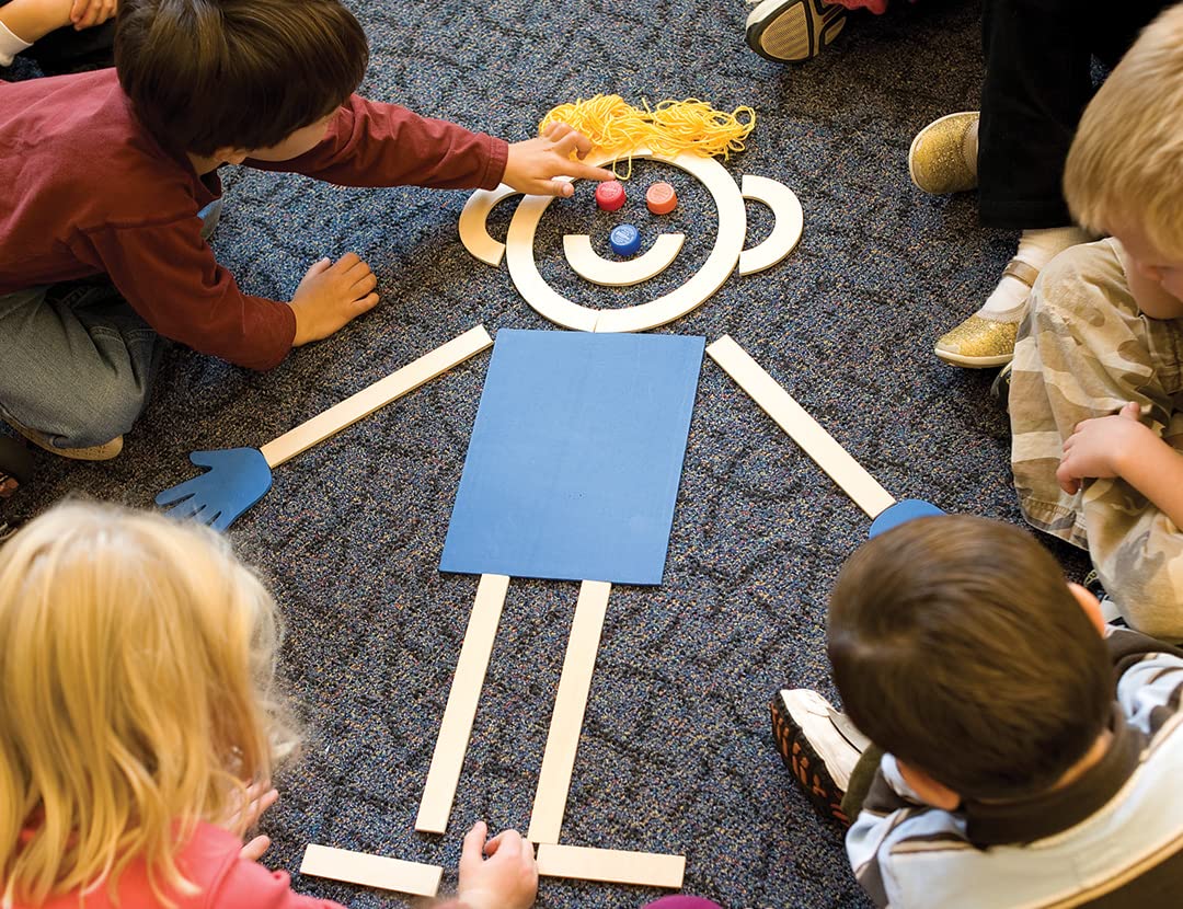 Learning Without Tears Build Mat Man Kit, Age 5+,Kindergarten+, Handwriting Without Tears,Wood Letter Pieces,Sing Along CD, Poster, Mat Man hands, School & Home, Tutor, Sensory & Motor Skills, Sensory