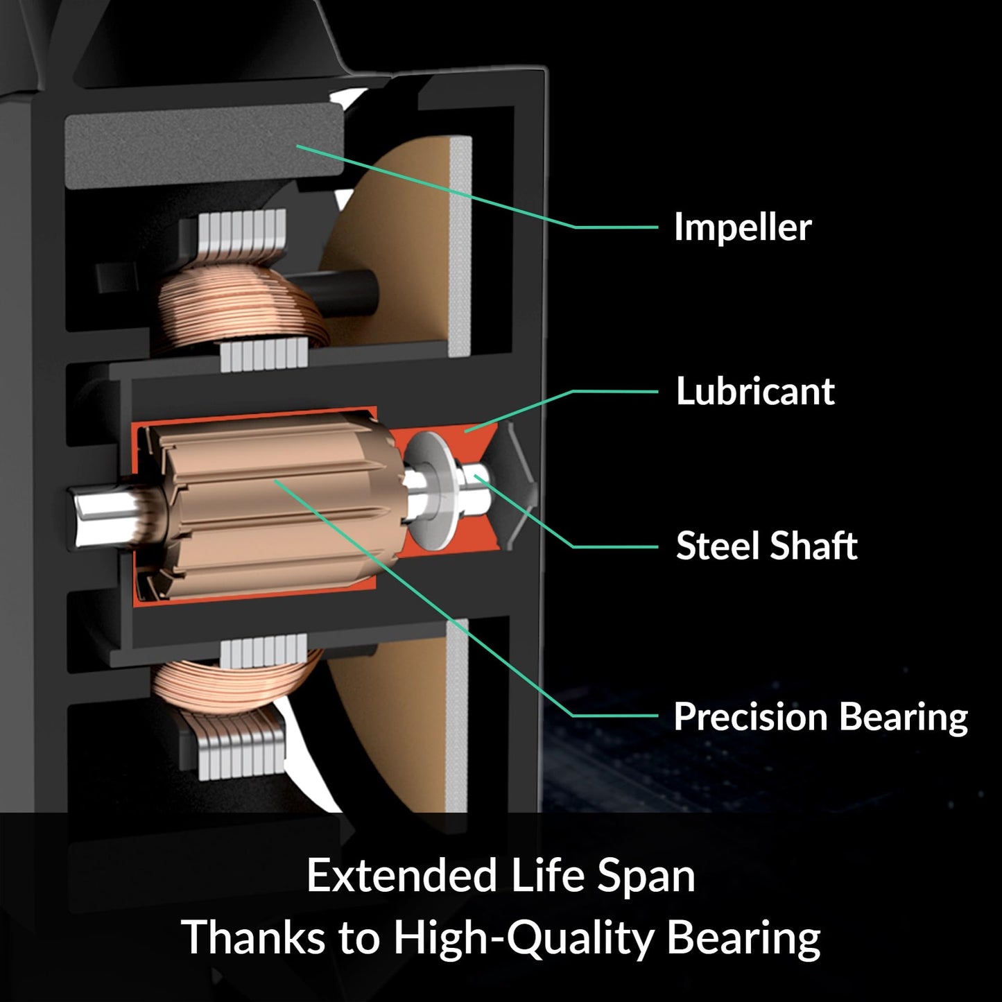 ARCTIC Freezer 36 (Black) - Single-Tower CPU Cooler with Push-Pull, Two Pressure-optimised 120 mm P Fans, Fluid Dynamic Bearing, 200–1800 RPM, 4 Heatpipes, incl. MX-6 Thermal Compound