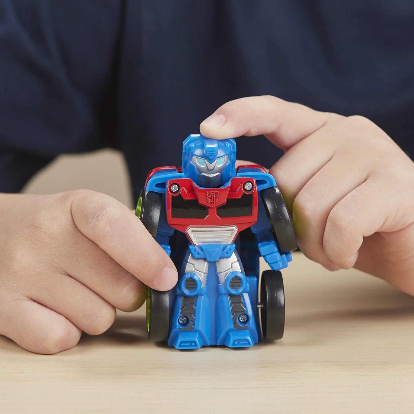 Playskool Heroes Transformers Rescue Bots Academy Mini Bot Racers Converting Robot Toy 5-Pack, 2-Inch Collectible Toy Car for Kids Ages 3 and Up