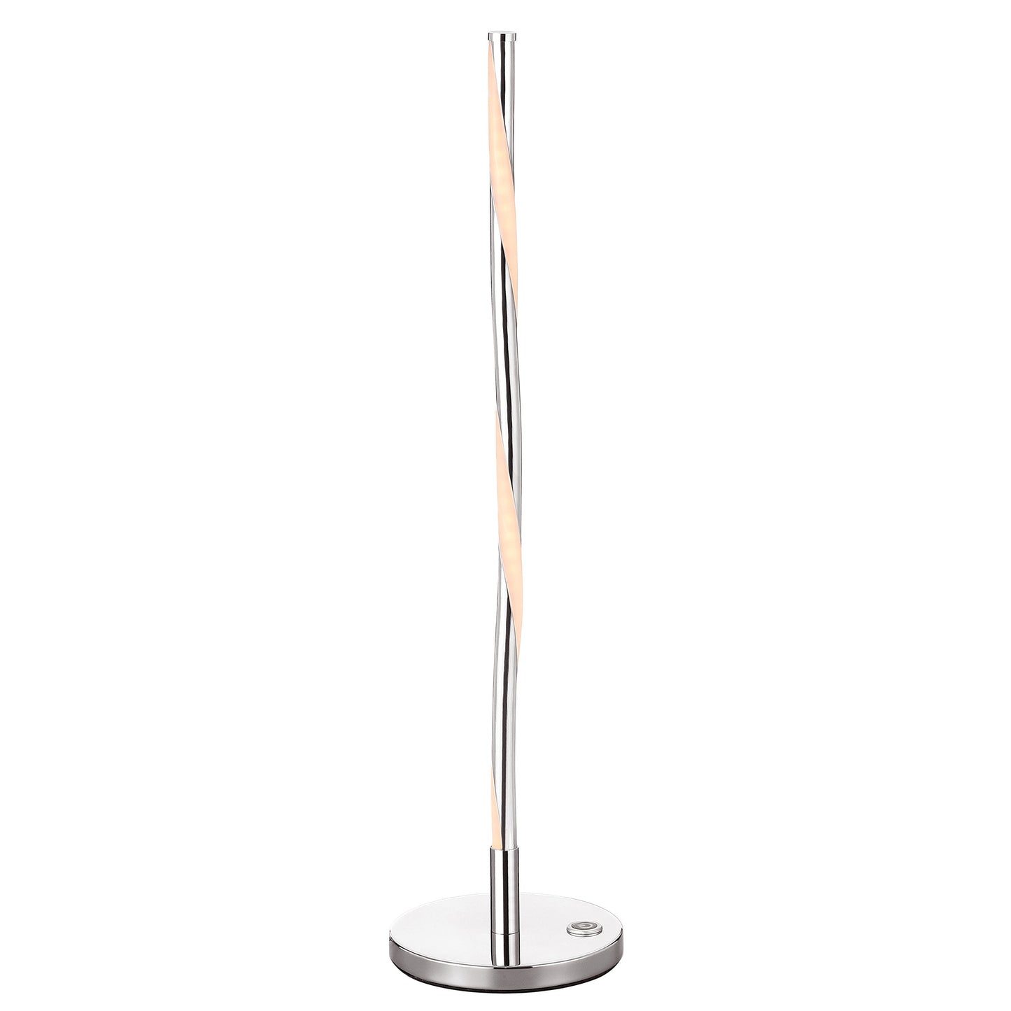 JONATHAN Y JYL7000A Nile 23.5" LED Integrated Table Lamp Bedside,Standard,Desk for Bedroom, Living Room, Office, College Dorm, Coffee Table, Bookcase, Chrome