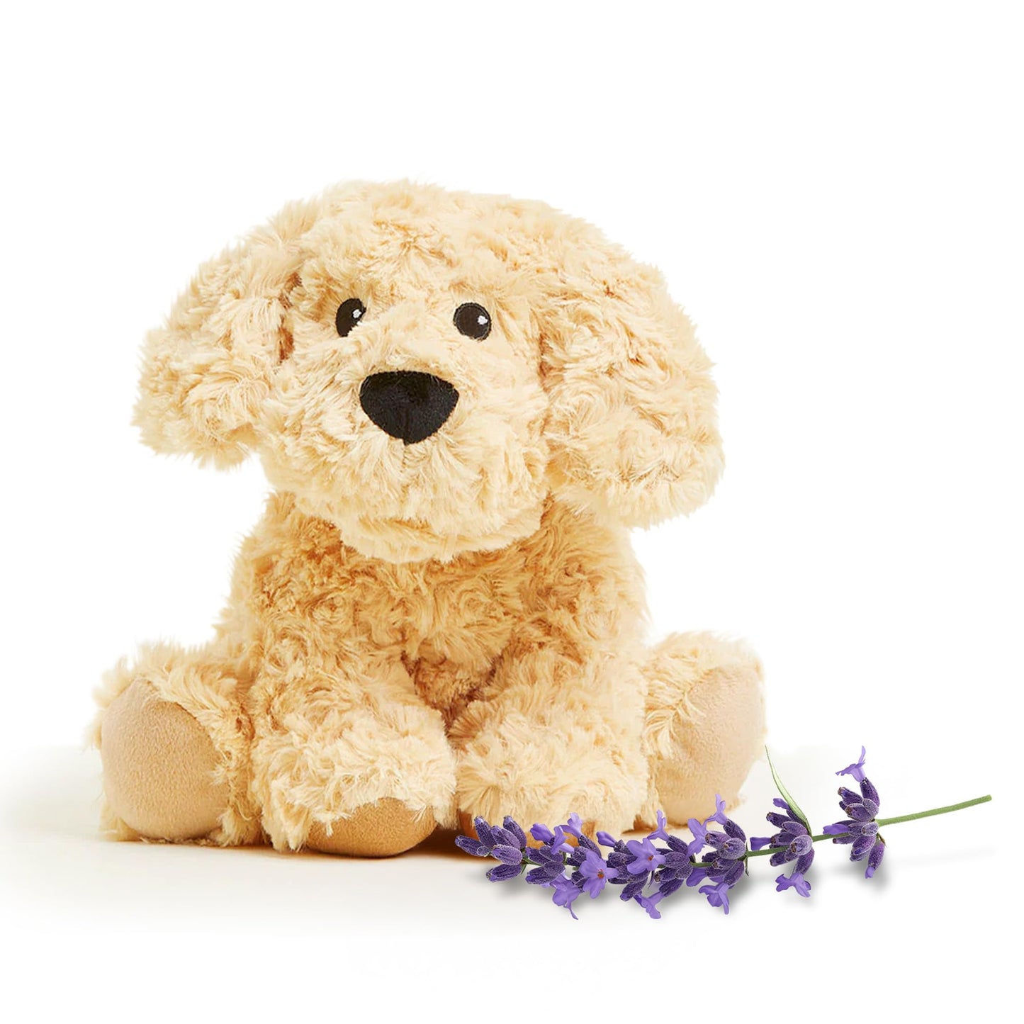 INTELEX Warmies Microwavable French Lavender Scented Plush, Golden Dog Warmies