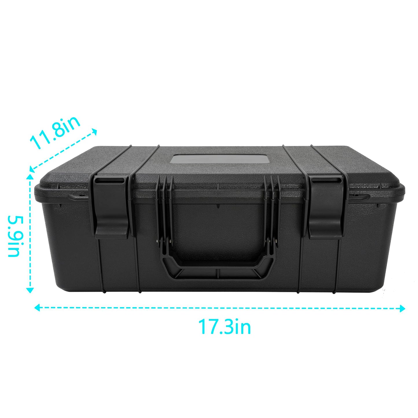 OUUTMEE Graded Card Case - Storage Box for 120+ PSA, CSG, BGS, SGC Graded Sports Trading Cards with 6 EVA Foam