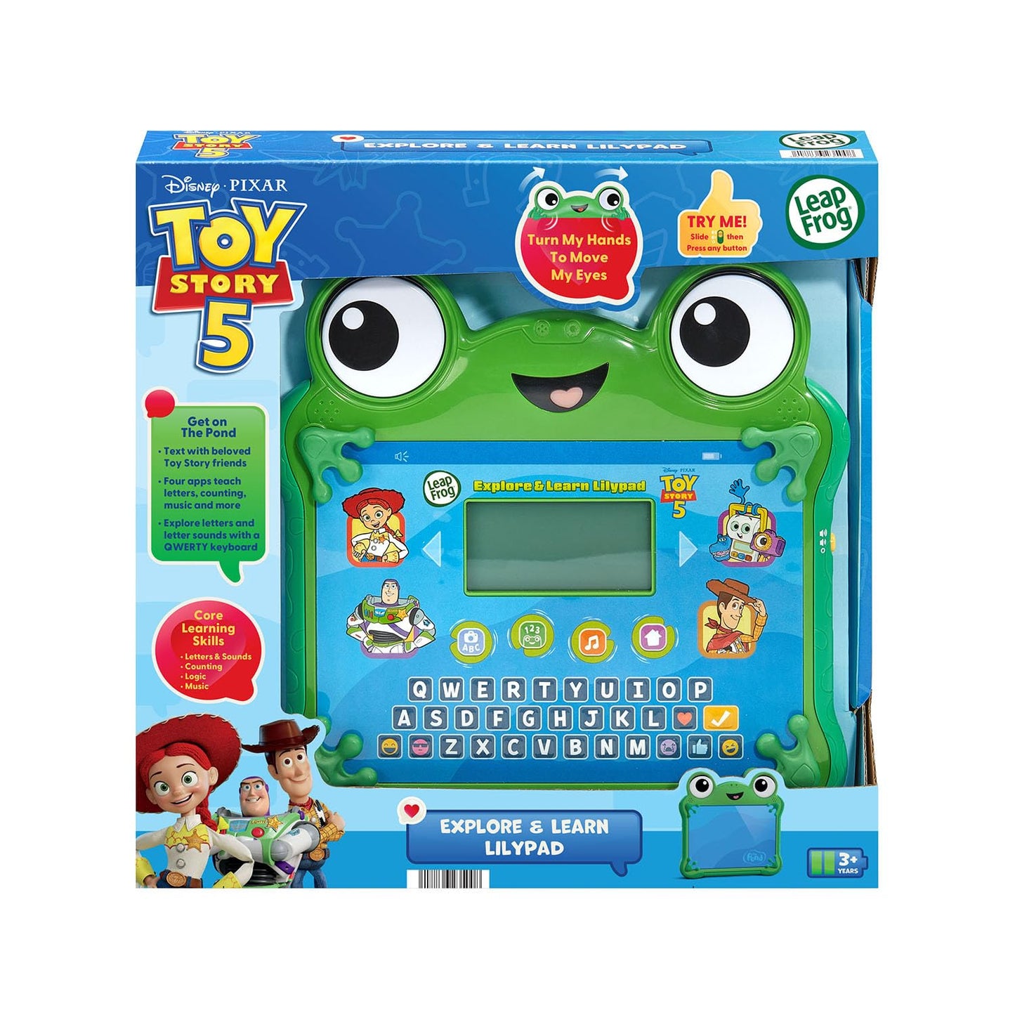 Leapfrog Toy Story 5 Explore and Learn Lilypad Educational ABC Game for Toddlers 3-5
