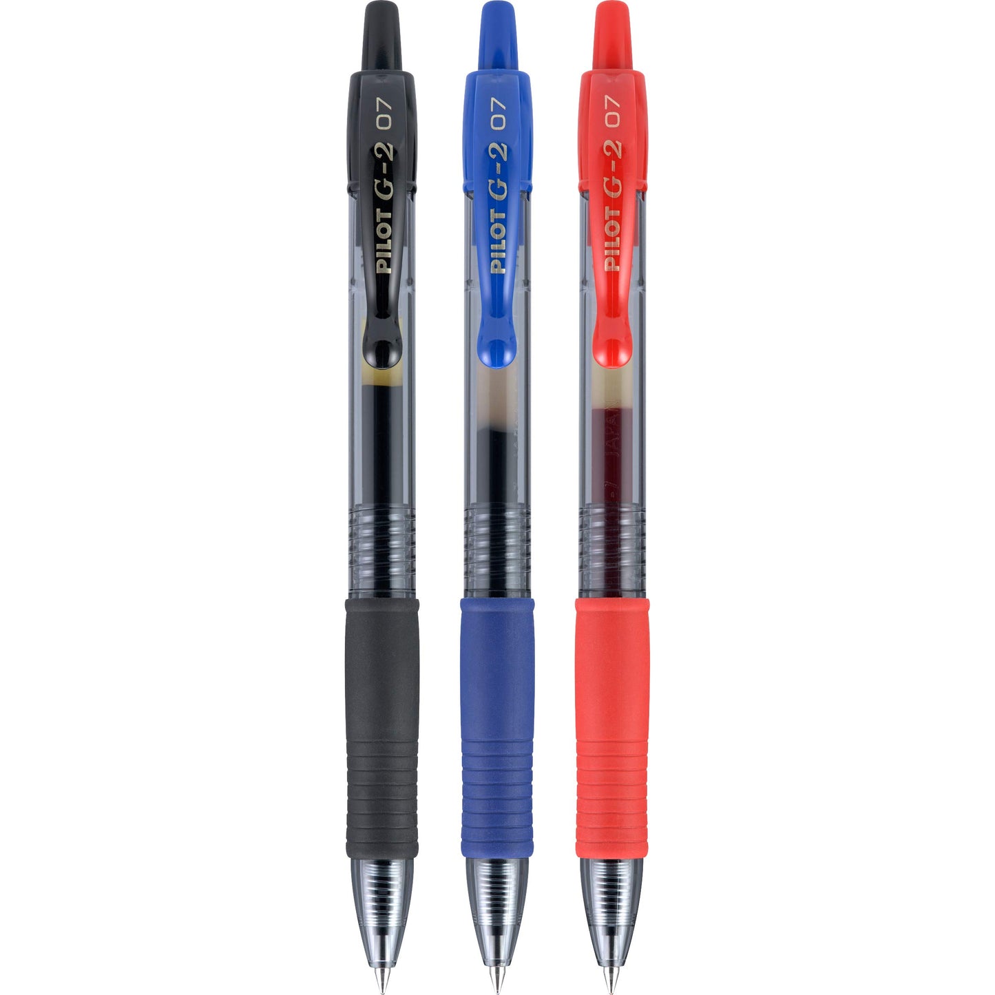 Pilot G2 Premium Gel Roller Pens, Bold Point, Gel Ink Pens, 1 mm, Tub of 36, Black, Blue, Red - Ideal for School, Journaling & Office Writing