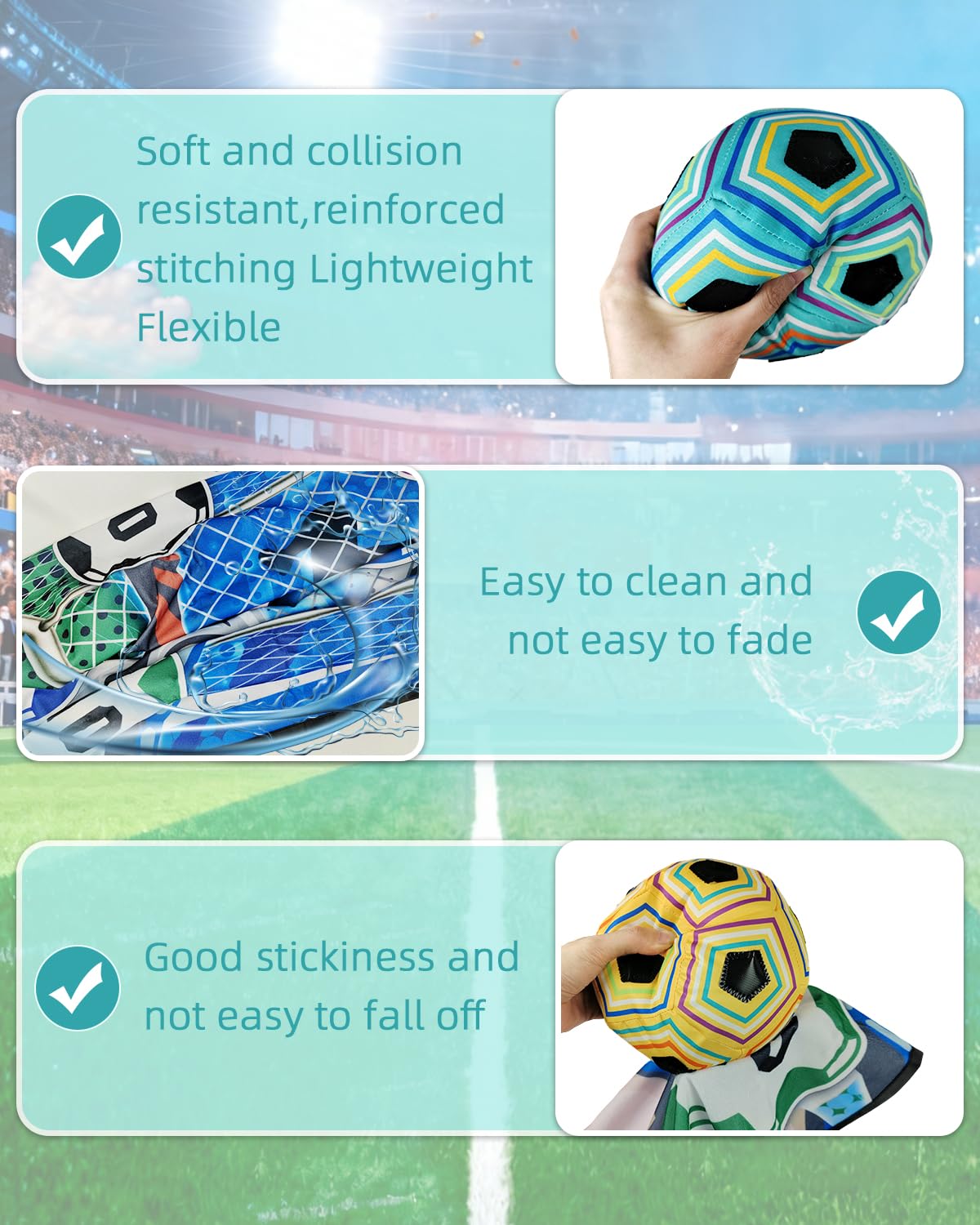Mirthoza Sticky Soccer Target Game