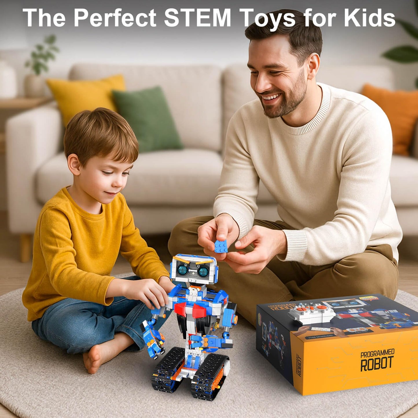 Robot Robotics for Kids Ages 8-12 Boys Girls with App & Remote Control, stem Toys for Boys Age 8-12, Build Your Own Robot STEM Building Sets Toys, Birthday (623 PCS)