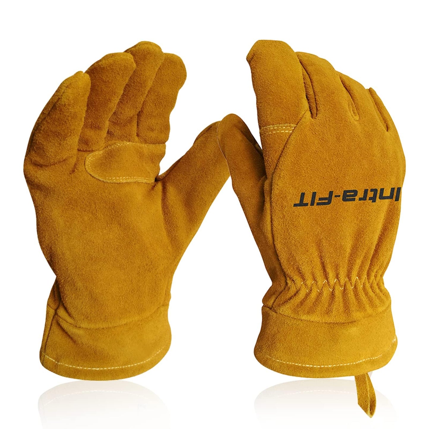Intra-FIT NFPA 1971 Firefighter Gloves,Water Repellent Moisture Barrier,Heat & Flame Resistant Professional Firefighting Gloves(Size: Large)