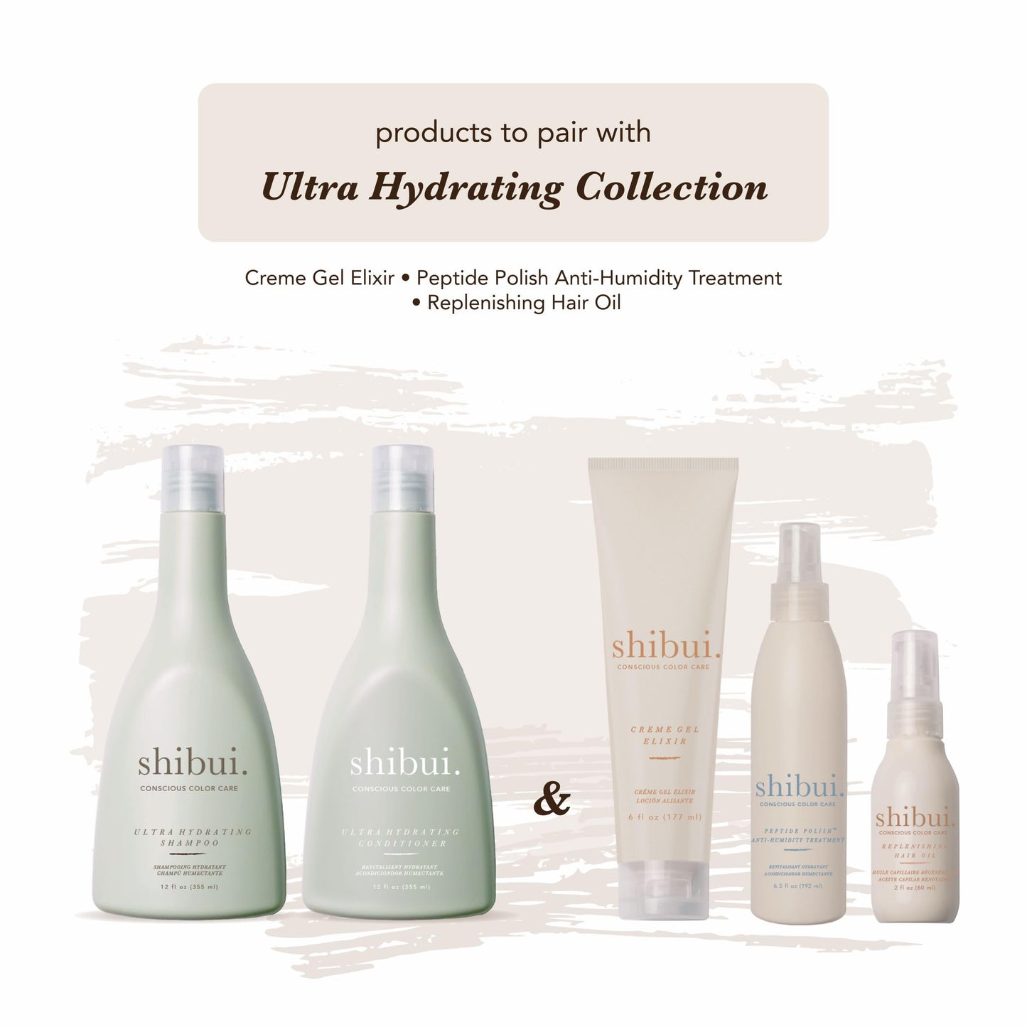 SHIBUI Ultra Hydrating Conditioner, Moisture-Rich Conditioning & Color Protection with Shea Butter & Hyaluronic Acid, For Medium to Textured Hair, Color-Safe & Silicone-Free, 33.8 Fl Oz
