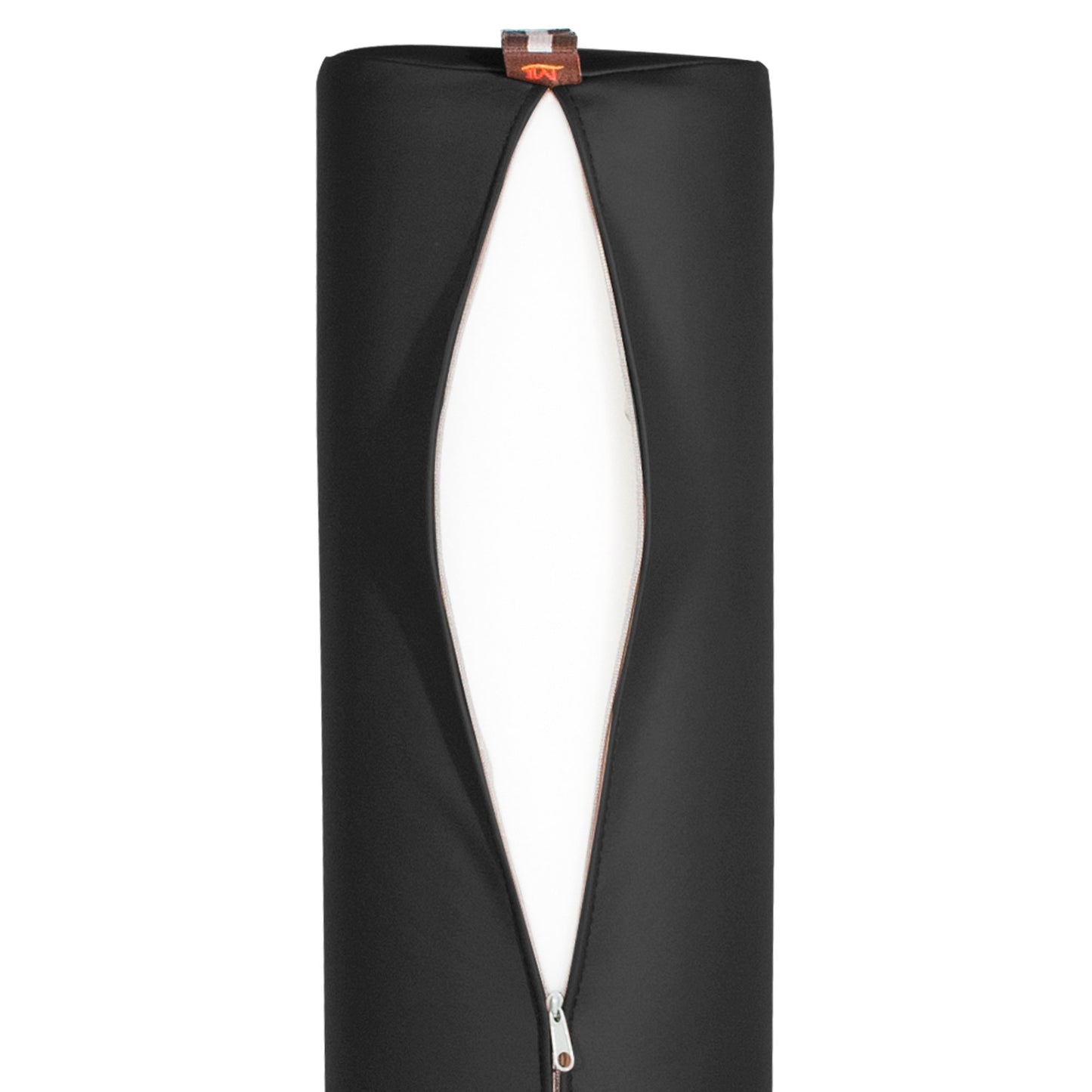 Master Massage Tables Full Round Massage Bolster Pillow Cushion, Black