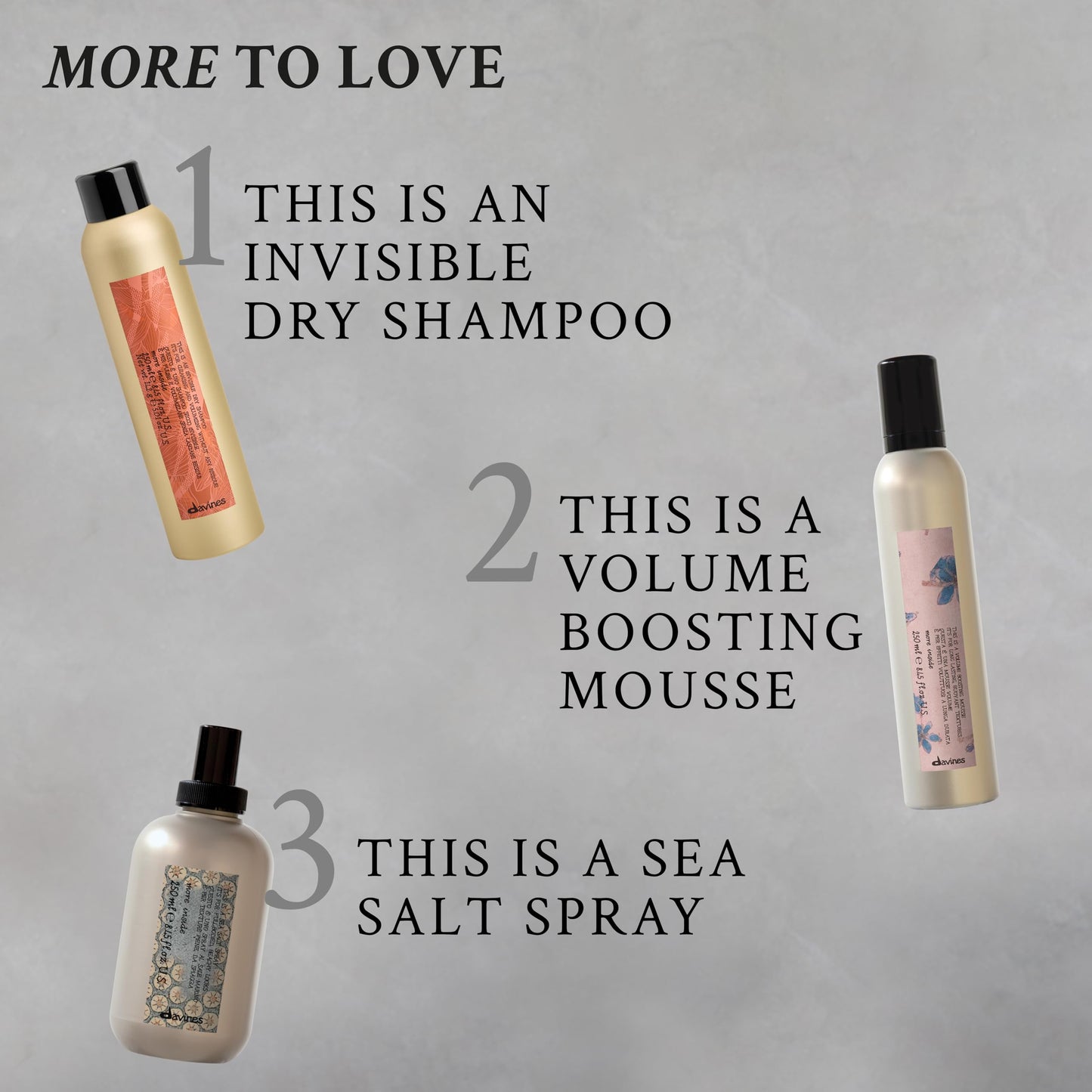 Davines This Is A Dry Texturizer | Texturizing Spray for Full Bodied Hair with Volume, Strong Hold, and Tousled Look | 7.4 oz