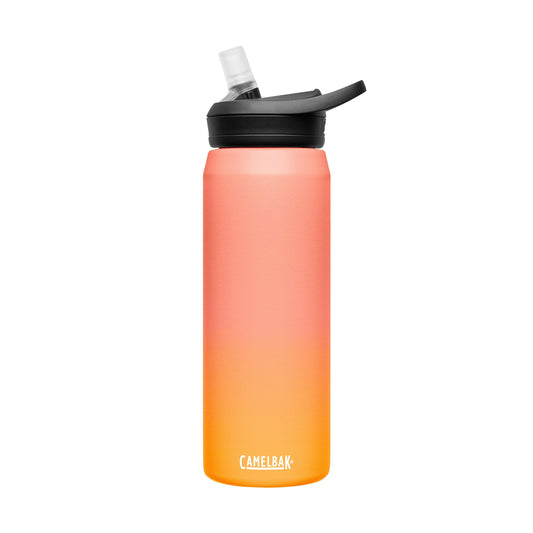 CamelBak Eddy+ Insulated Stainless Steel Water Bottle with Bite Valve Straw, Long‑Lasting Cold Hydration for Everyday Performance, 25oz, Melon Fade