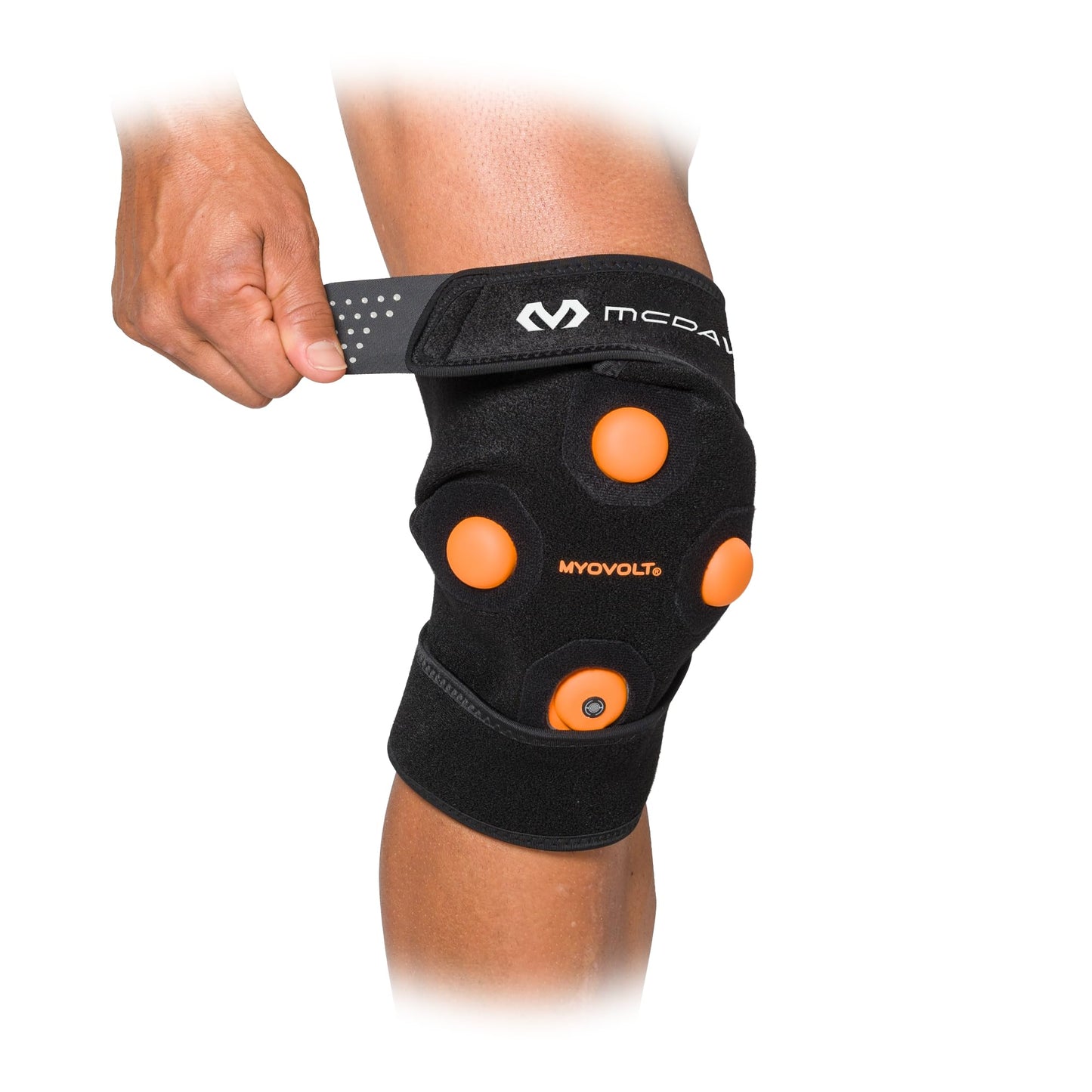 McDavid Myovolt Vibration Compression Leg/Knee/Calf/Thigh Wrap, Helps Reduce Pain, Soreness & Aid Muscle Recovery, Delivers Targeted Deep Tissue Treatment