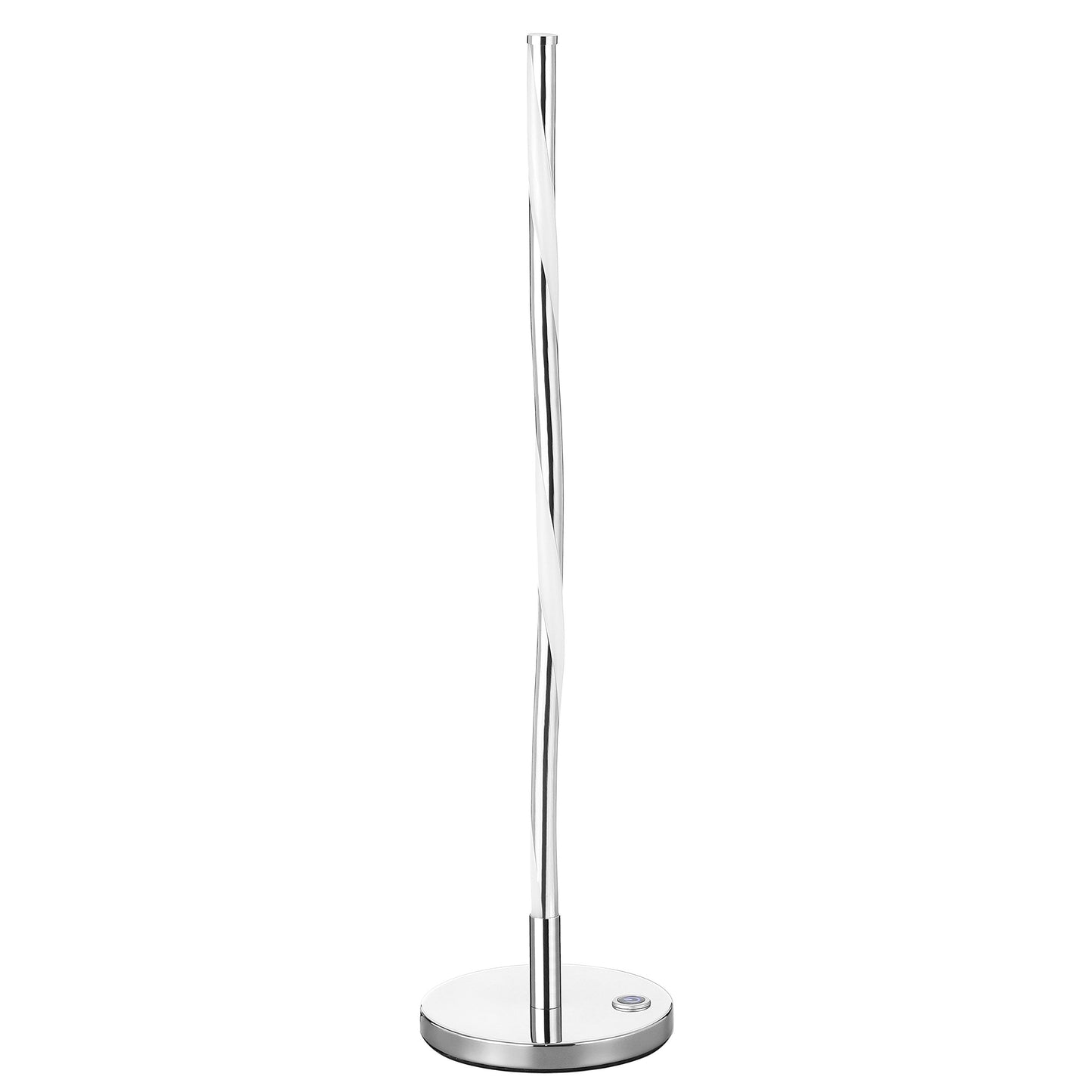 JONATHAN Y JYL7000A Nile 23.5" LED Integrated Table Lamp Bedside,Standard,Desk for Bedroom, Living Room, Office, College Dorm, Coffee Table, Bookcase, Chrome