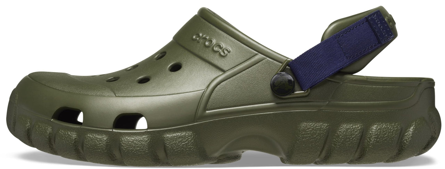 Crocs Unisex Clog, Army Green Navy, 9 Women/7 Men