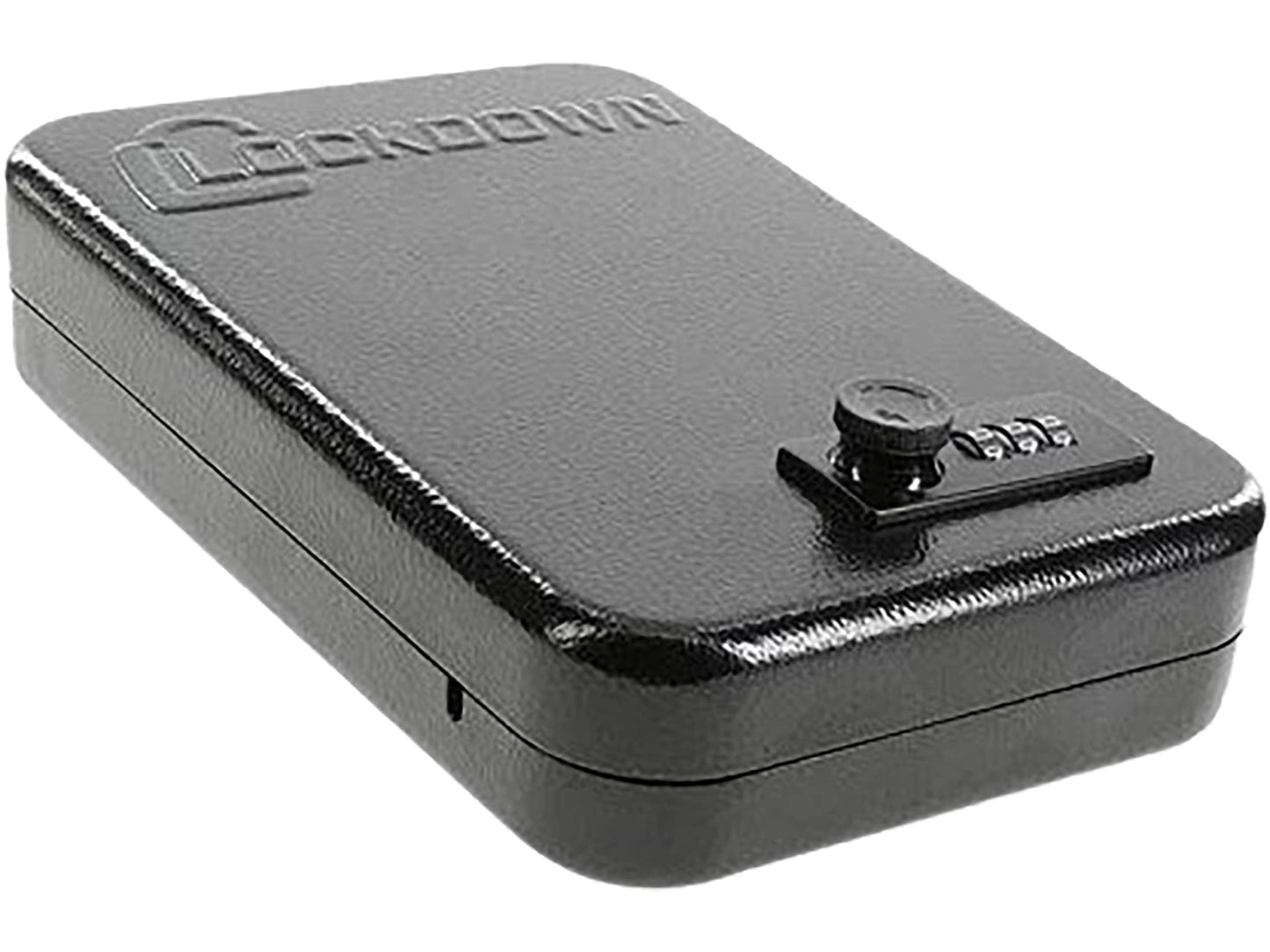 Lockdown Combination Full Size Handgun Vault with All Steel Construction, TSA Approval and California DOJ Certification for Secure Storage and Travel