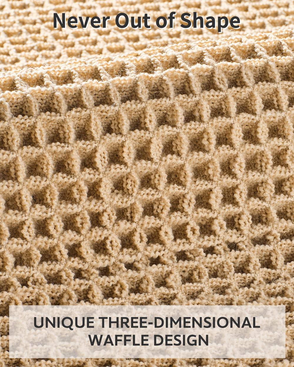 tchdio Waffle Bath Mat-Runner Rug, Super Absorbent Non Slip Bath Mats for BathroomMachine Washable Long Rugs with Tassels, Bath Rugs for Bathroom Floor Beside Tub, 2' x 5', Brown