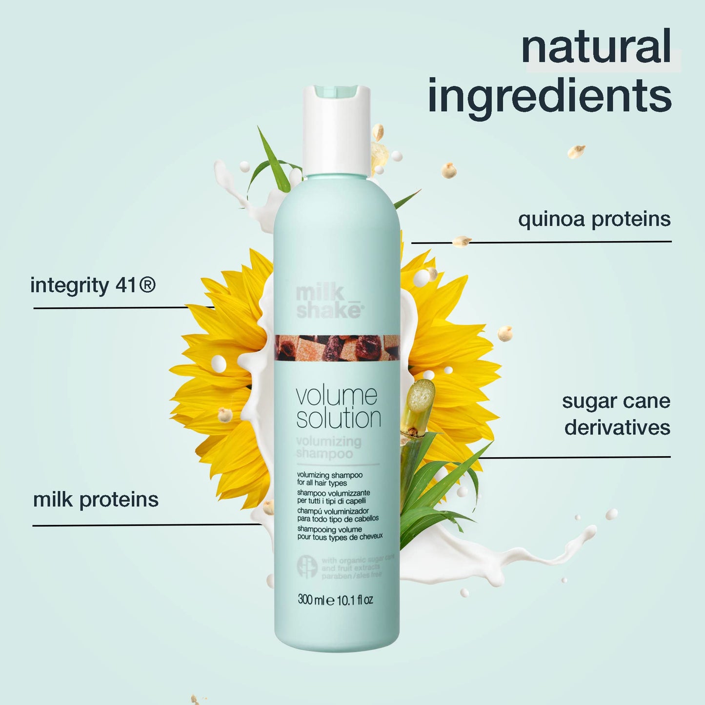 milk_shake Volumizing Shampoo for Thin Hair - Thickening Volume Shampoo for Fine Hair, 33.8 Fl Oz