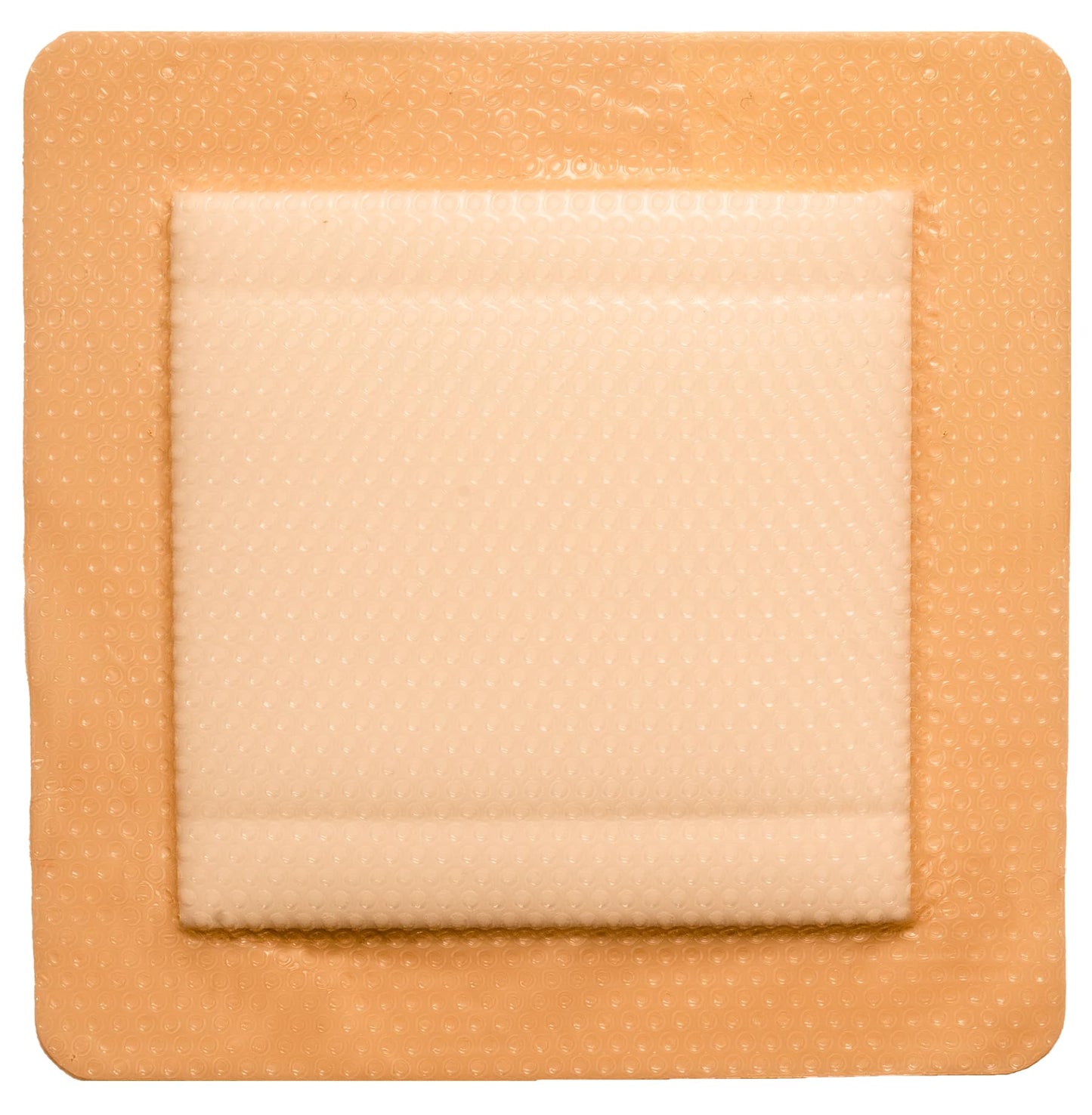 Areza Medical - Silicone Foam with Super-Absorbent Layer - Wound Dressing - Waterproof - with Silicone Adhesive Border - Sterile - 6" x 6" - 20 PCS per Box - FSA/HSA Approved