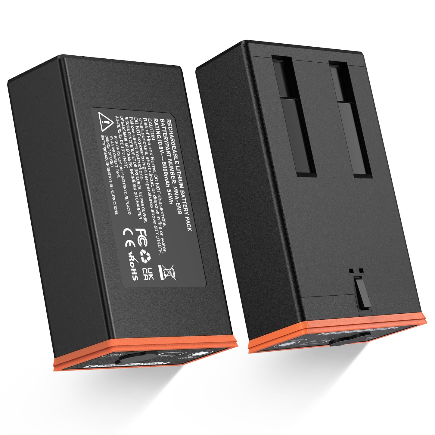 pengguo 2 Pack Power Mag Rechargeable Lithium Battery Pack Compatible with Moultrie Edge, Edge 2, Edge 3, Edge Pro, Edge 2 Pro, Edge 3 Pro Trail Camera