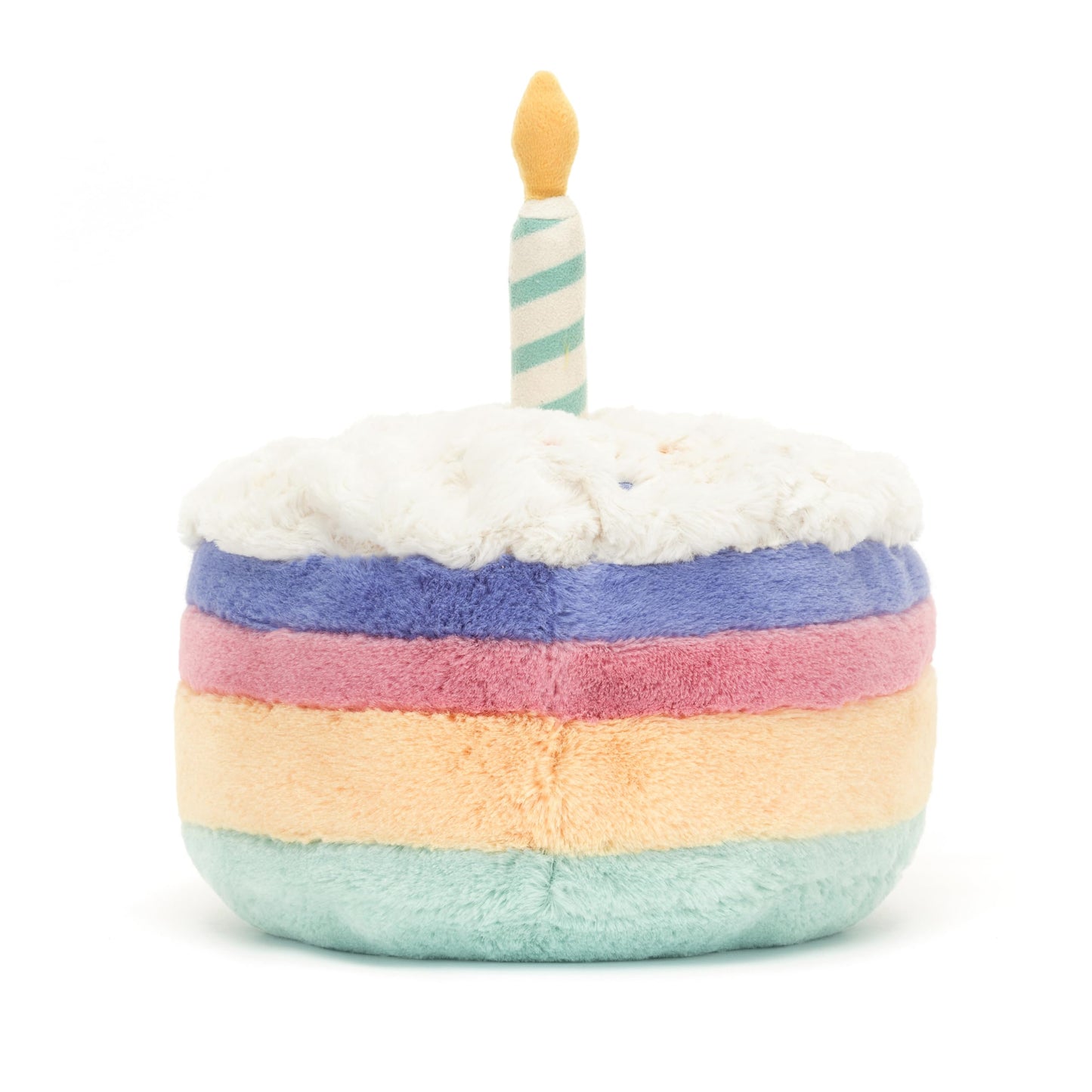 Jellycat Amuseable Rainbow Birthday Cake Food Plush