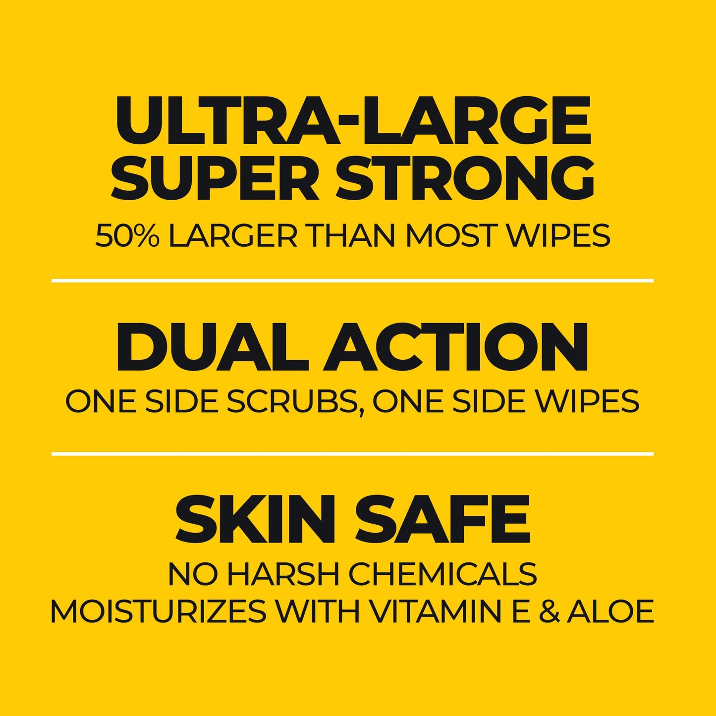 Grime Boss Heavy Duty Surface and Hand Wipes (4x60ct) | Wet Wipe Remove Paint, Oil, Grease, Adhesives, Mud, Dirt | Shop Rag Replace Cleaners like Rags, Towels, Pumice, Soap