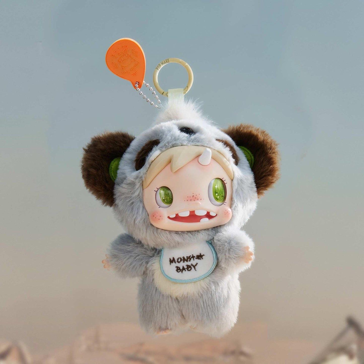 POP MART POLAR-Monster Baby Collection Series Plush Pendant Ver.1, Polar Blind Box Figures, Random Design Action Figures Collectible Toys for Home Decor, Holiday Anniversary Birthday Gifts, Single Box