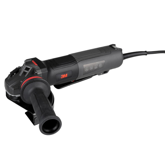 3M™ Electric Angle Grinder, 11131, VS, 6 in Paddle Switch, 120V, 1 EA