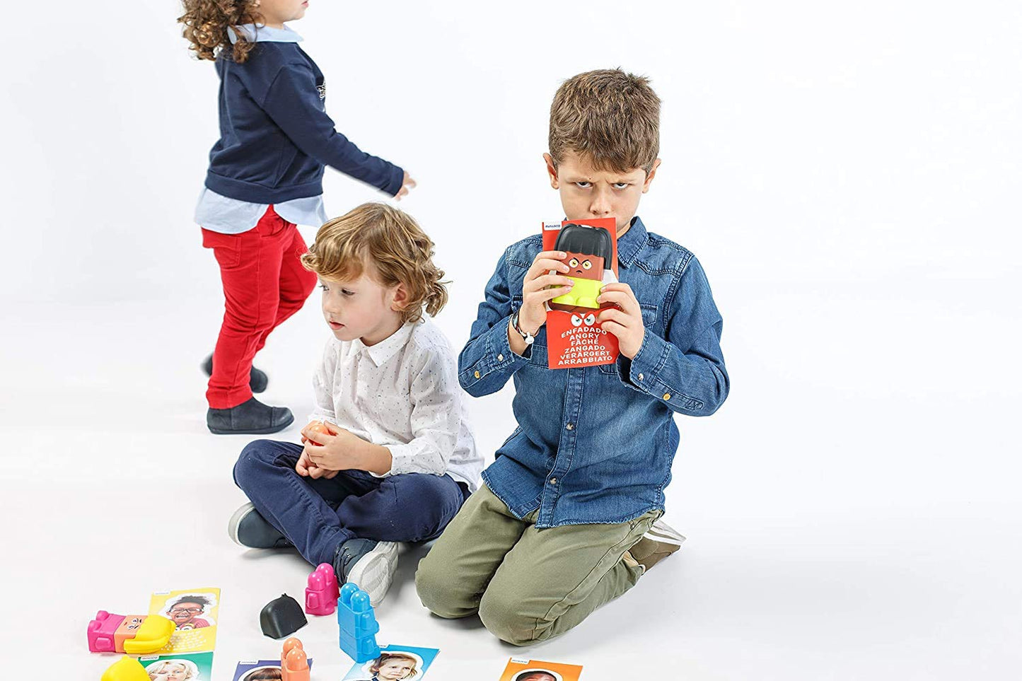 Miniland Emotiblocks Basic Emotions Toy
